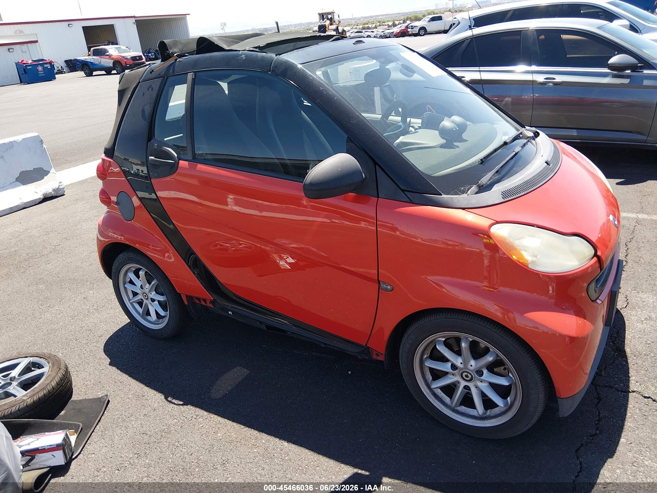 2008 Smart fortwo Passion, VIN WMEEK31X48K083737 — Обычный износ