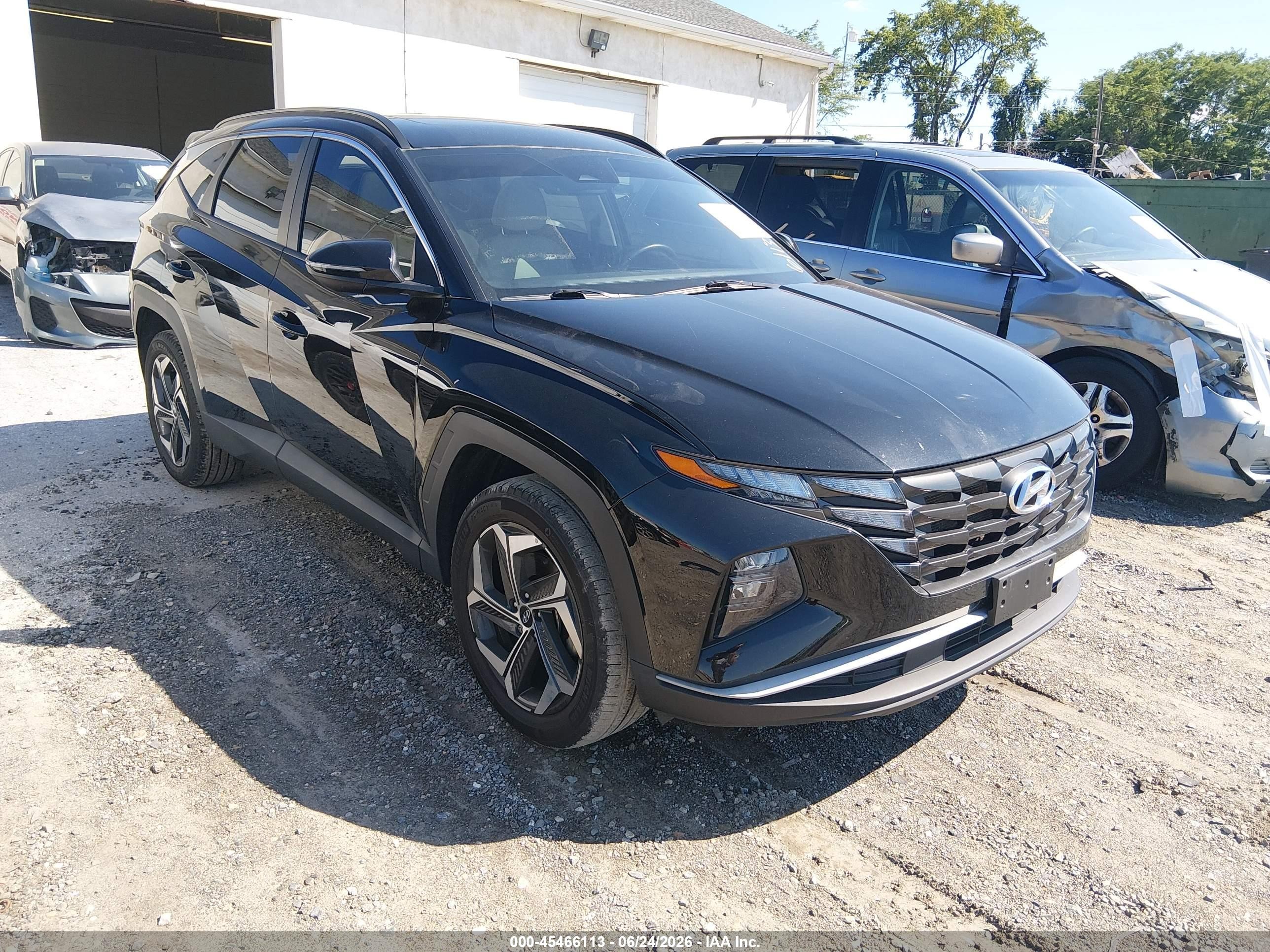2023 Hyundai Tucson SEL, VIN 5NMJFCAE7PH181431 — Rear end