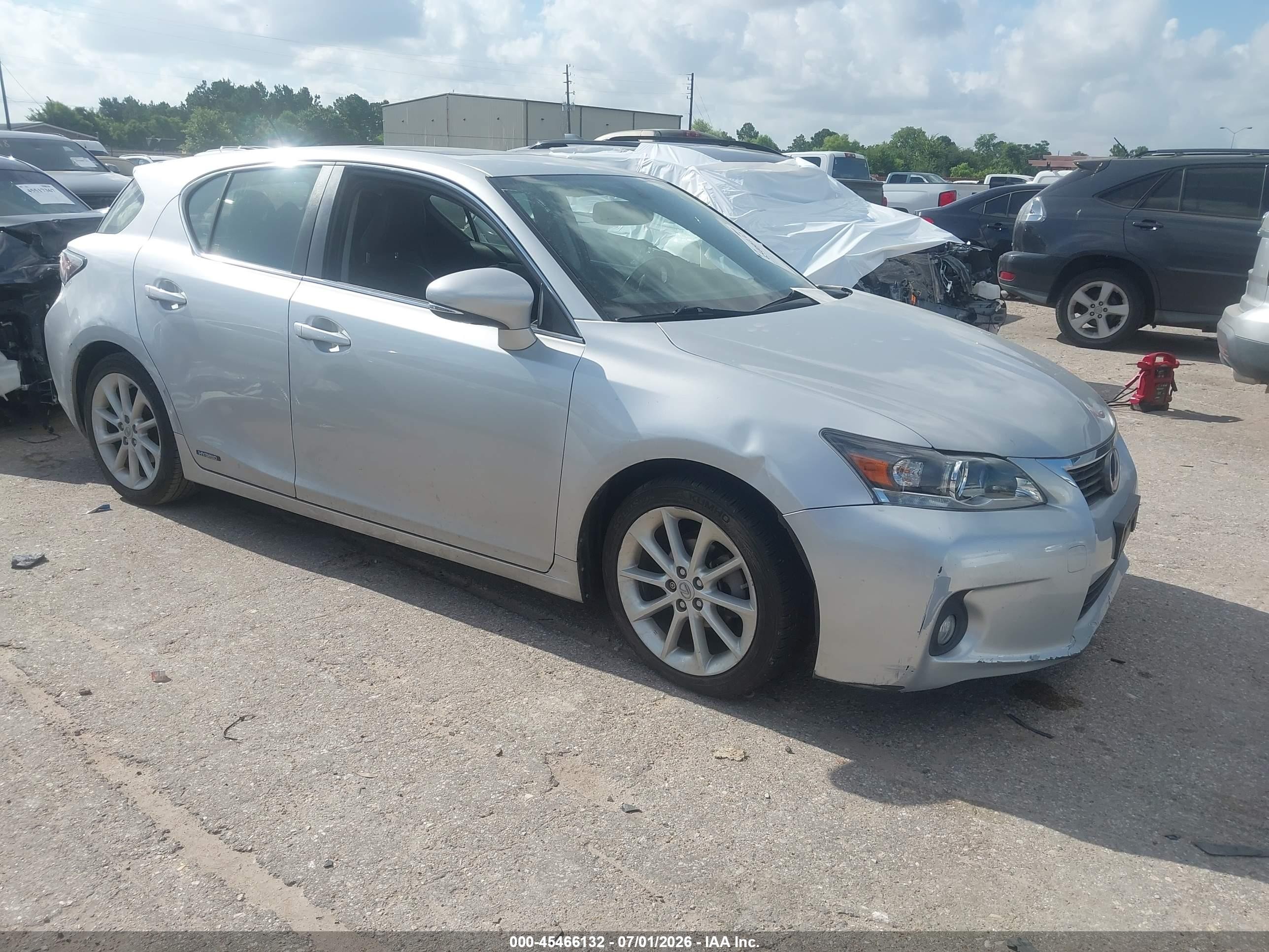 2013 Lexus CT 200h, VIN JTHKD5BH6D2155268 — Electrical