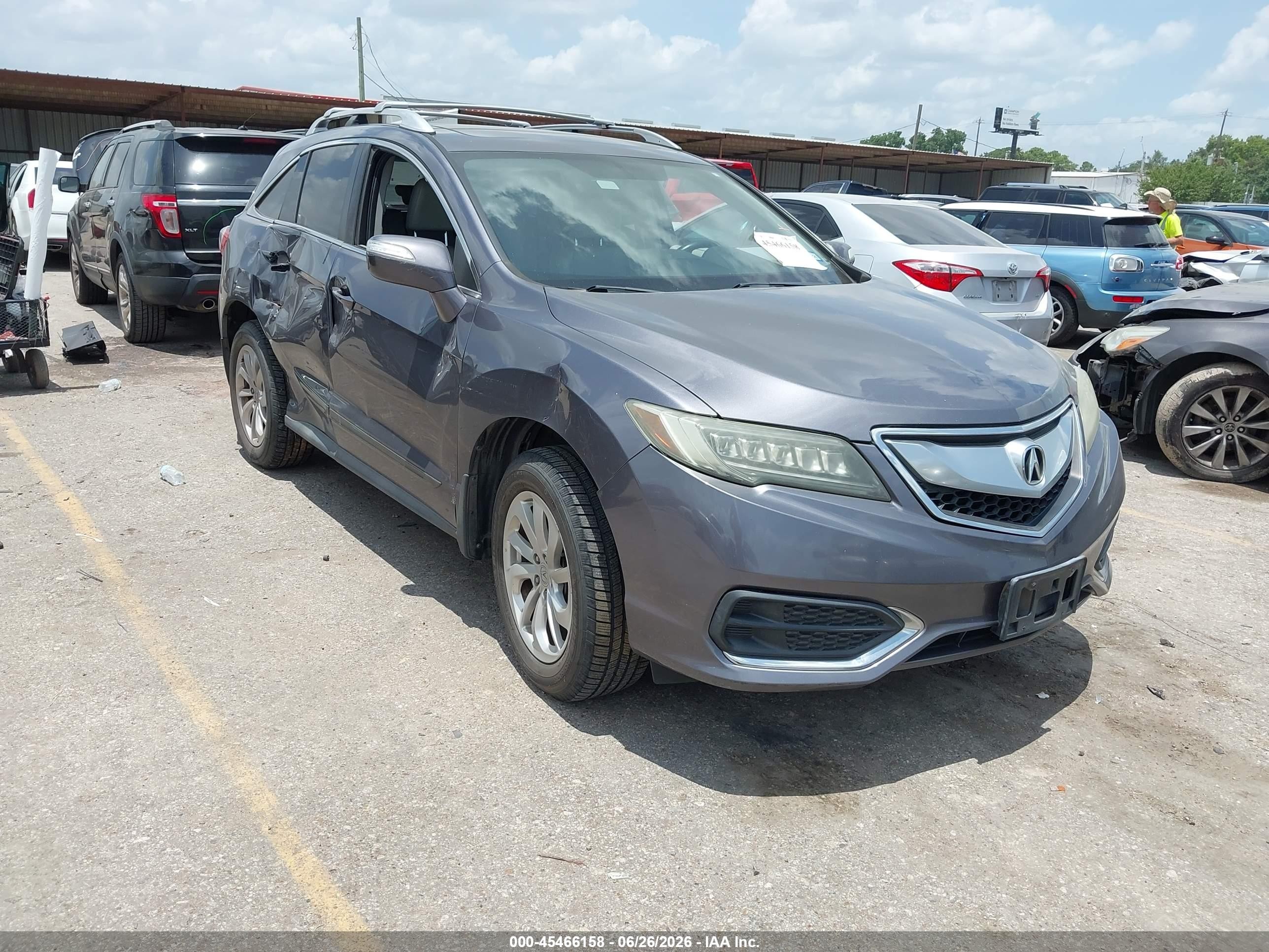 2017 Acura RDX Technology, VIN 5J8TB3H52HL022067 — Undercarriage