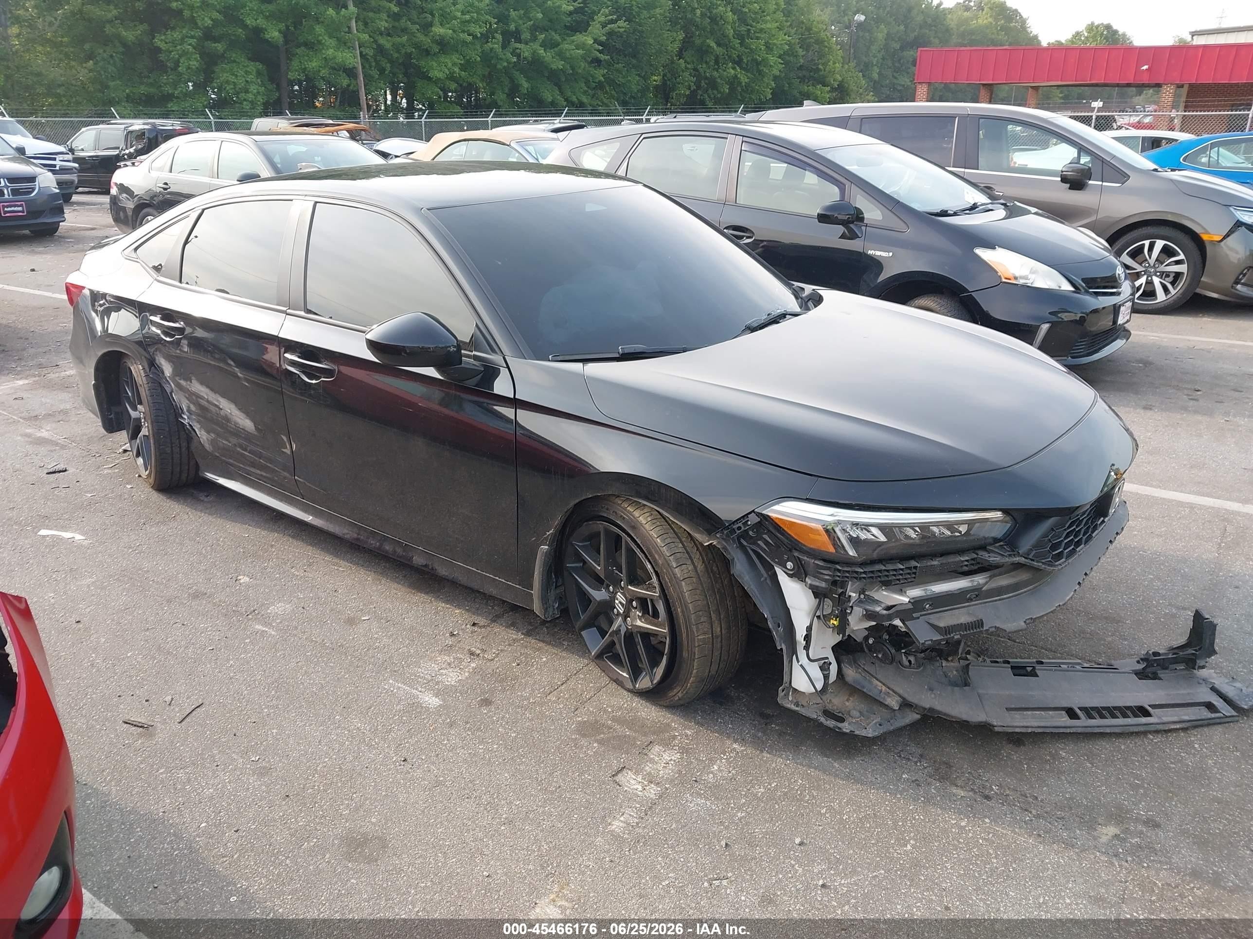 2025 Honda Civic Sport, VIN 2HGFE2F5XSH527019 — Side