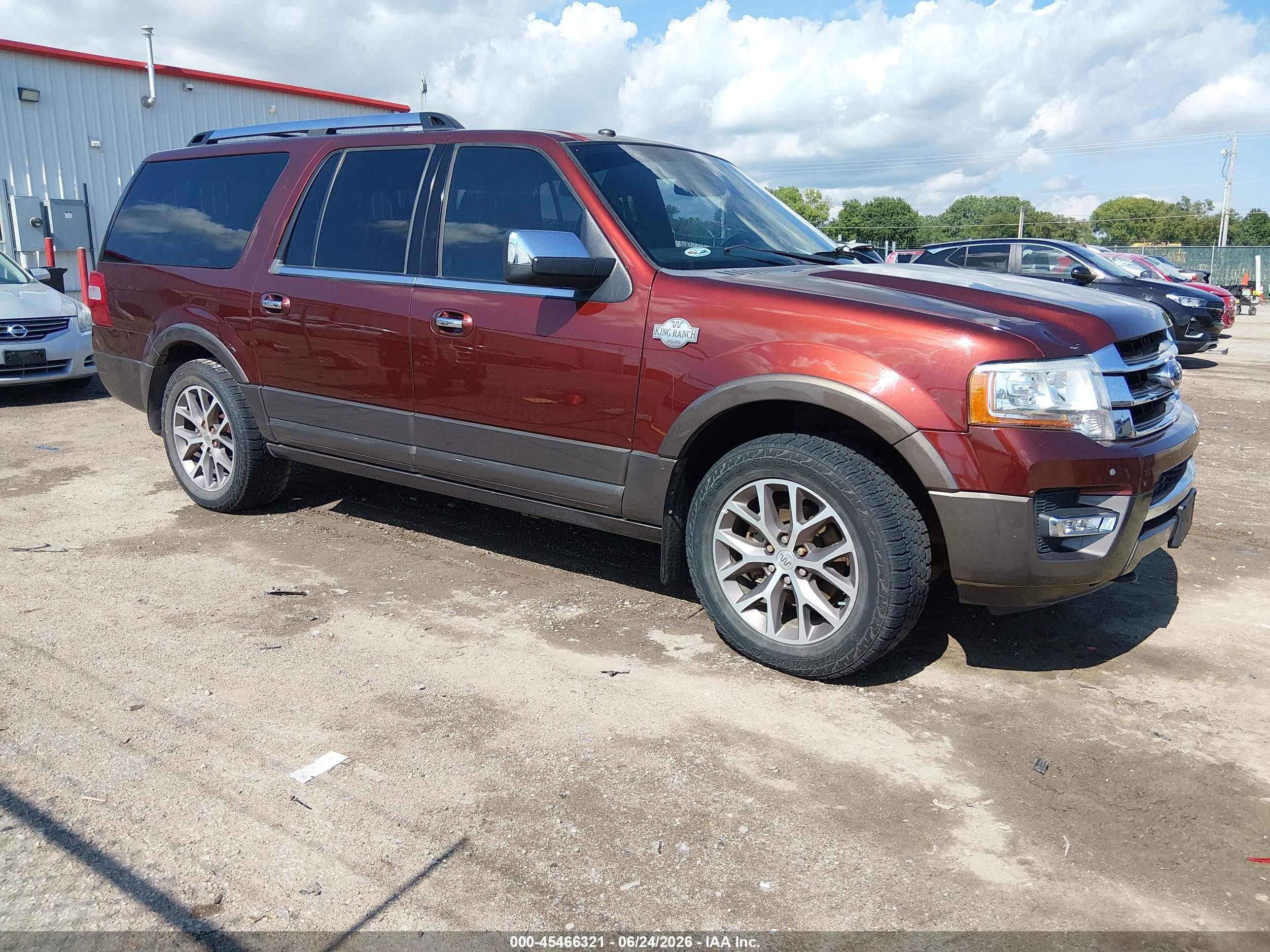 2016 Ford Expedition Max XLT, VIN 1FMJK1JT9GEF29999 — Hail