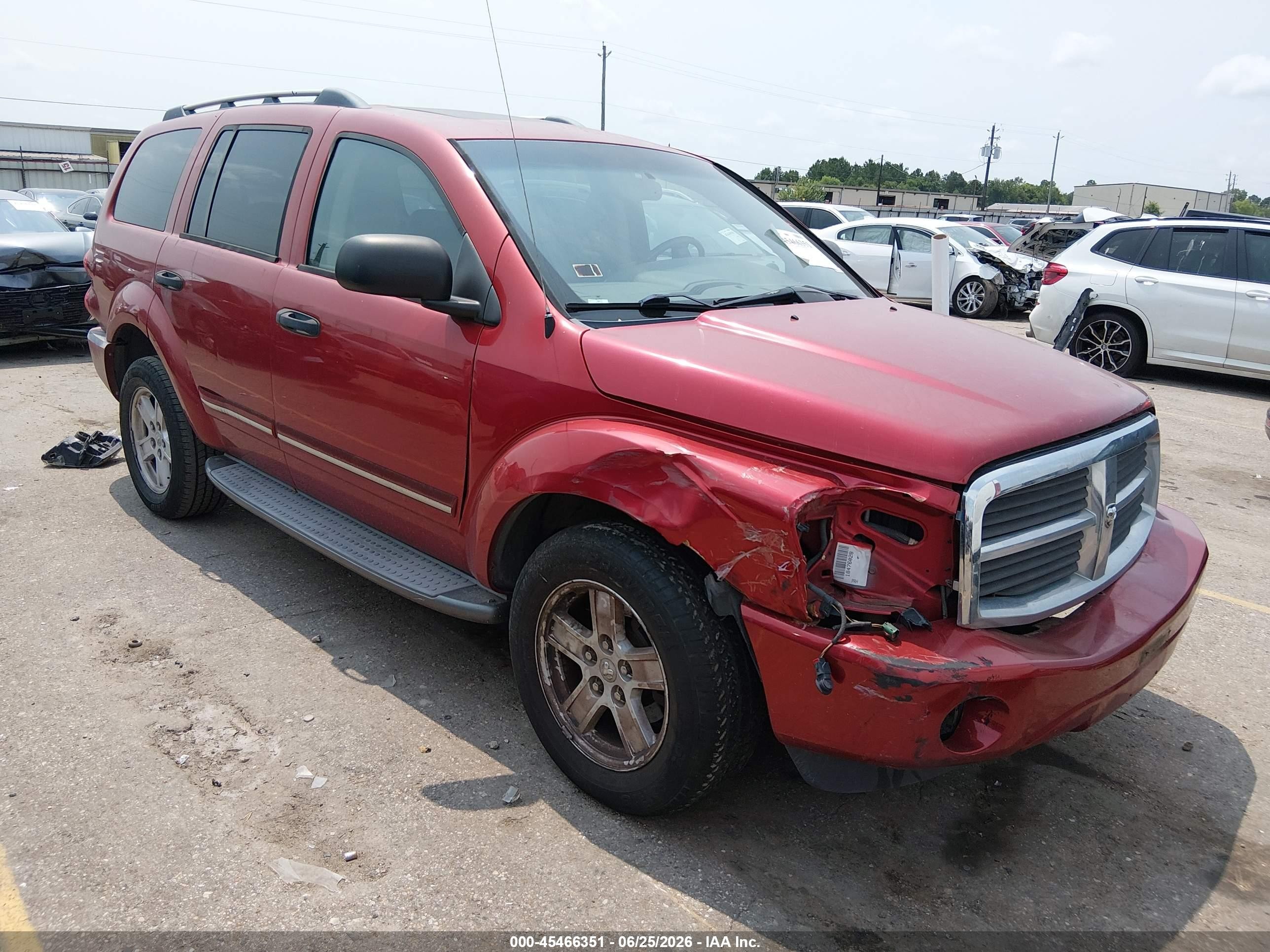 2006 Dodge Durango Limited, VIN 1D8HD58206F109950 — Перед