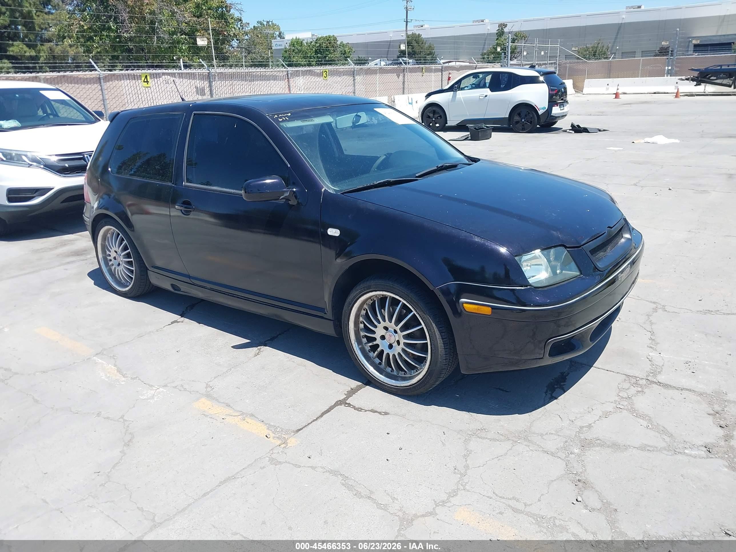 2001 Volkswagen Golf GTI, VIN WVWDC21J81W159407 — Normal wear