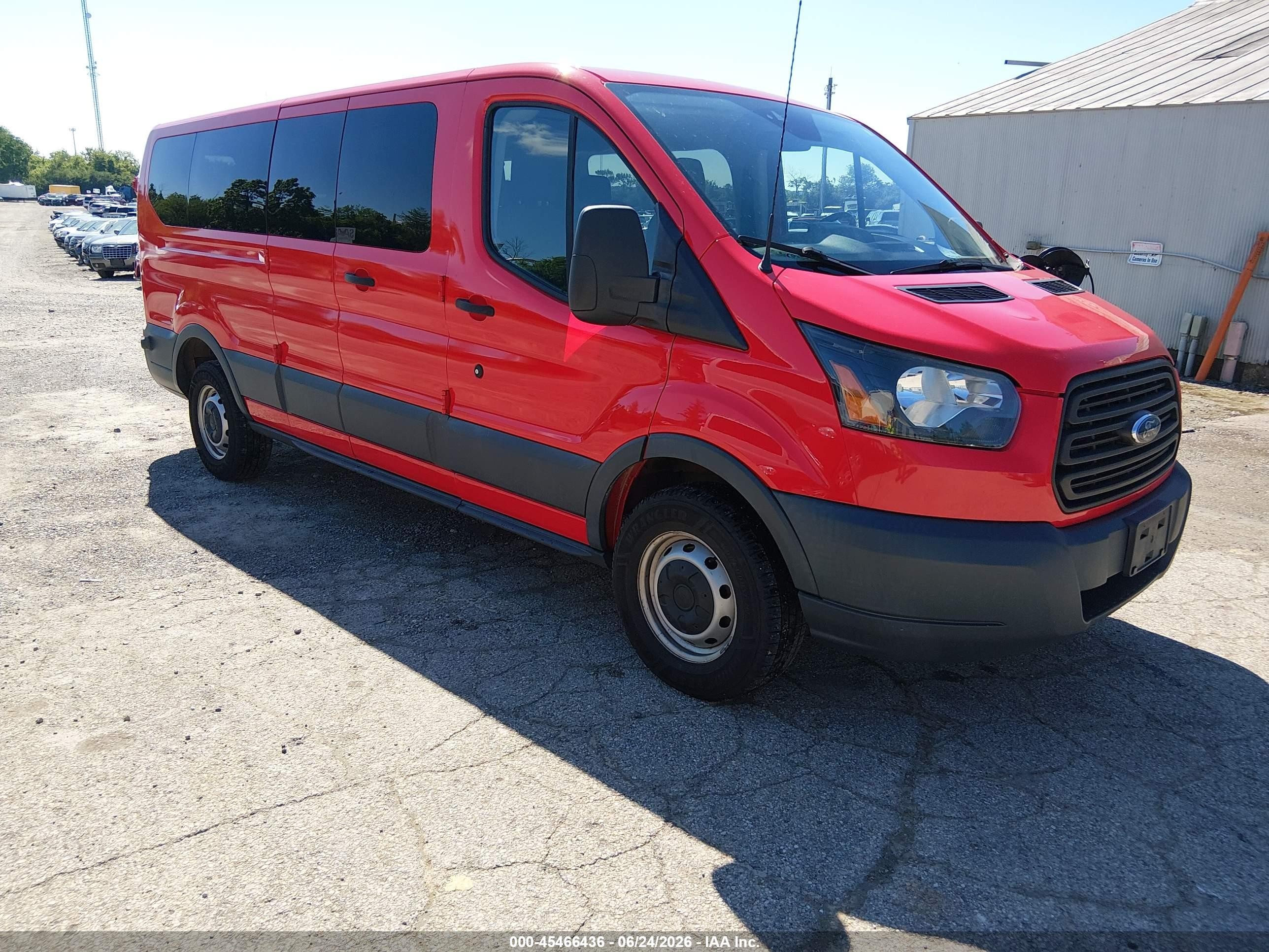 2016 Ford Transit XL, VIN 1FBZX2ZM7GKB18974 — Rear end
