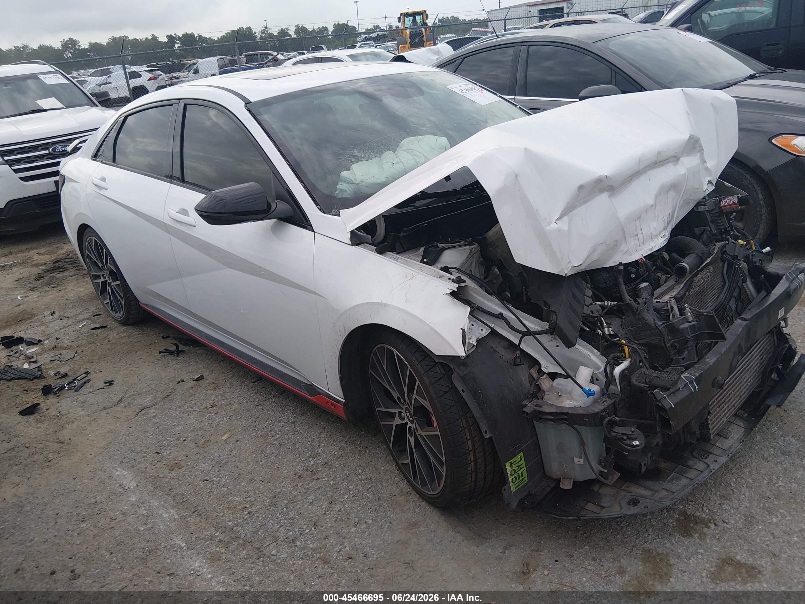 2023 Hyundai Elantra, VIN KMHLW4AK2PU012281 — Front end