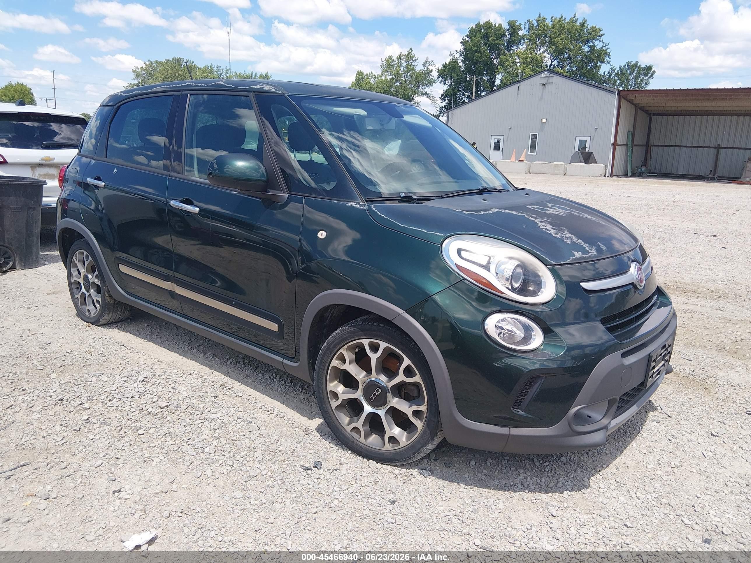 2014 FIAT 500L Trekking, VIN ZFBCFADHXEZ020165 — Normal wear