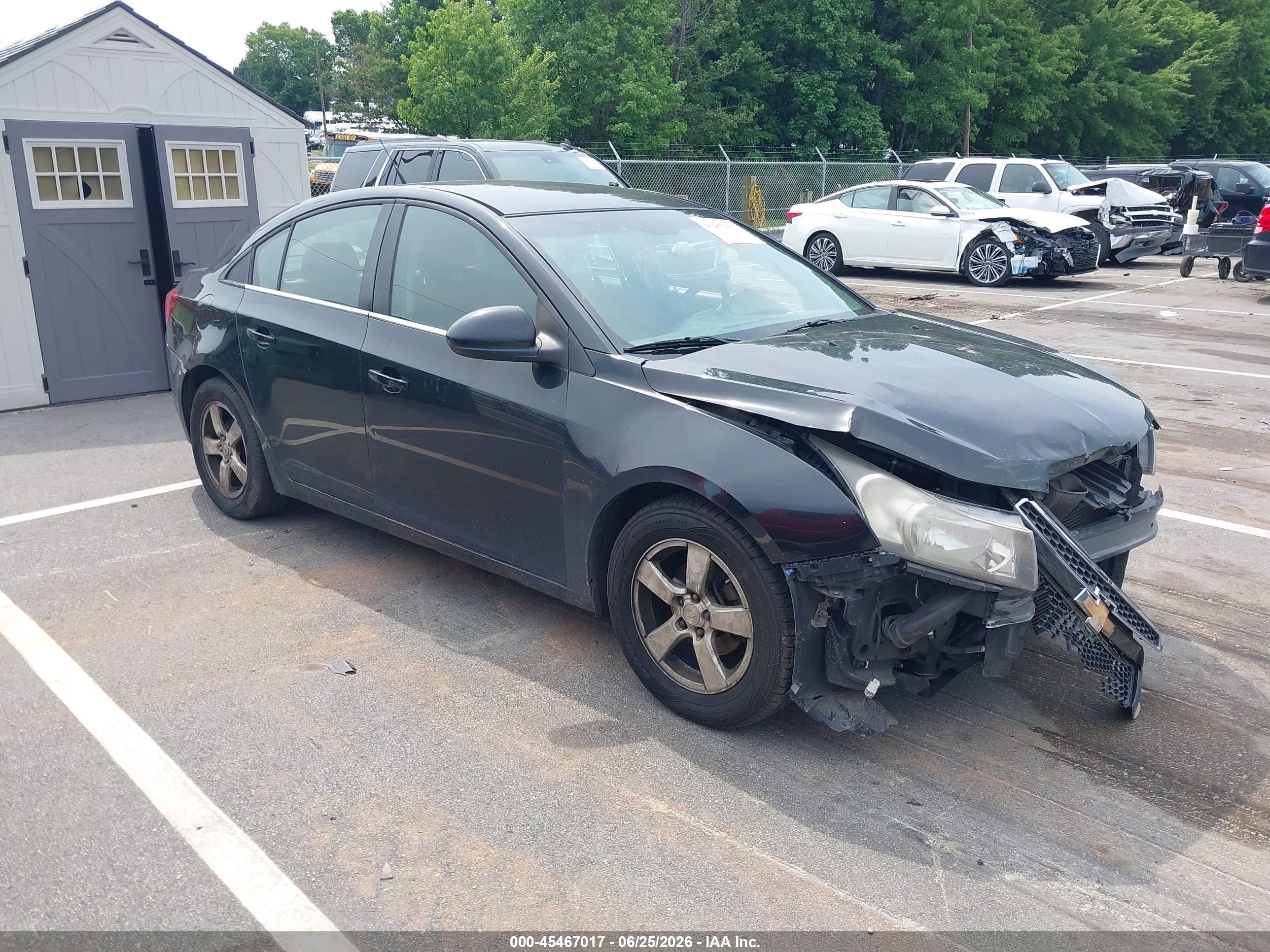 2013 Chevrolet Cruze 1LT, VIN 1G1PC5SB9D7222866 — Front end