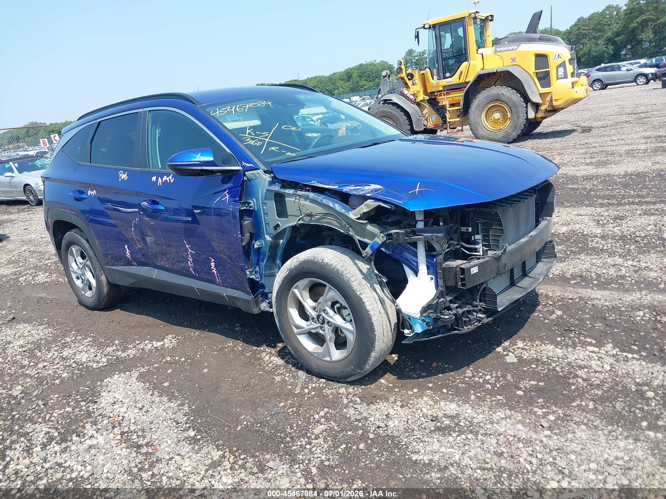 2023 Hyundai Tucson SEL, VIN 5NMJBCAE3PH292408 — Перед