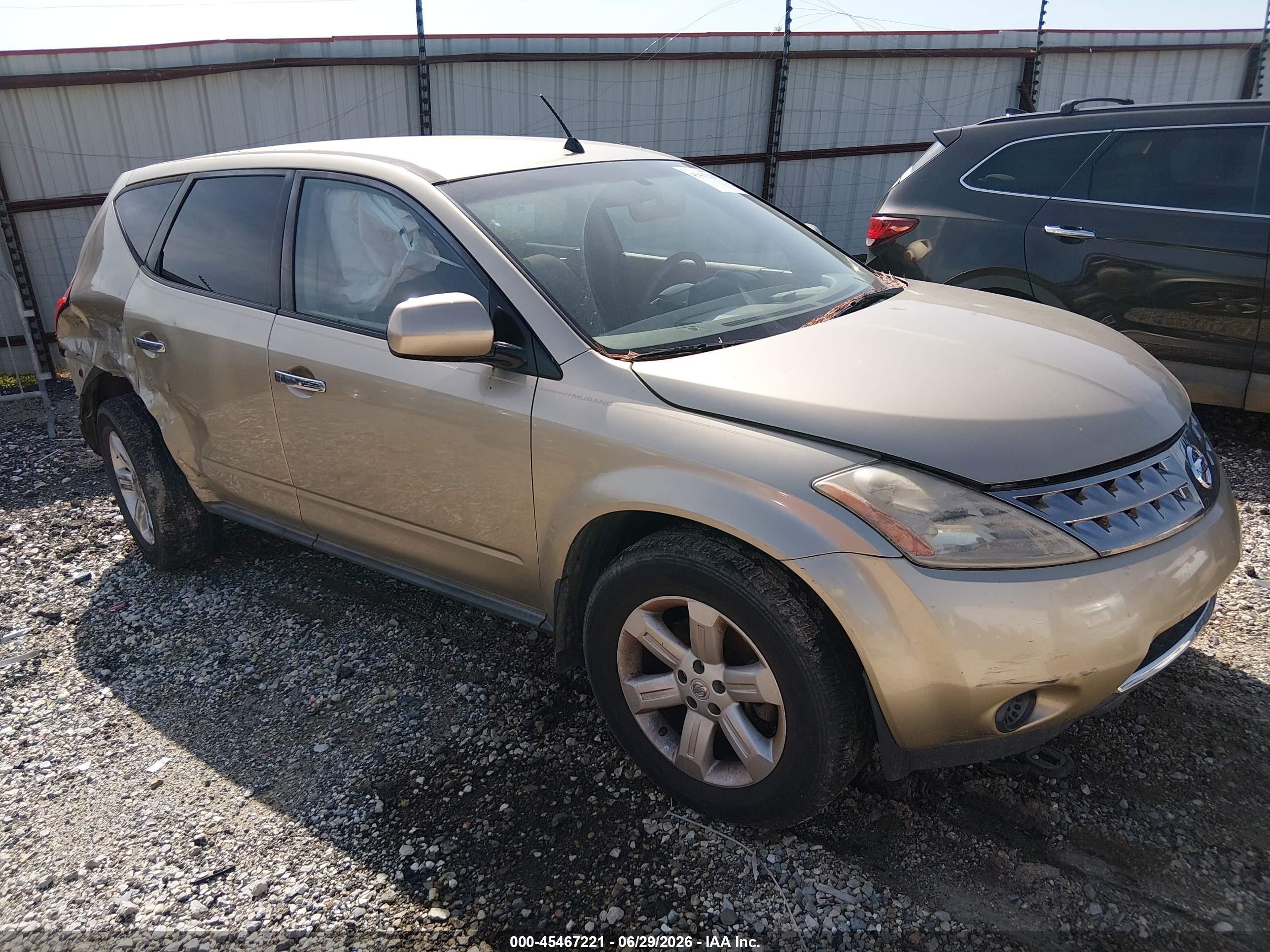 2007 Nissan Murano SL, VIN JN8AZ08T17W510961 — Normal wear