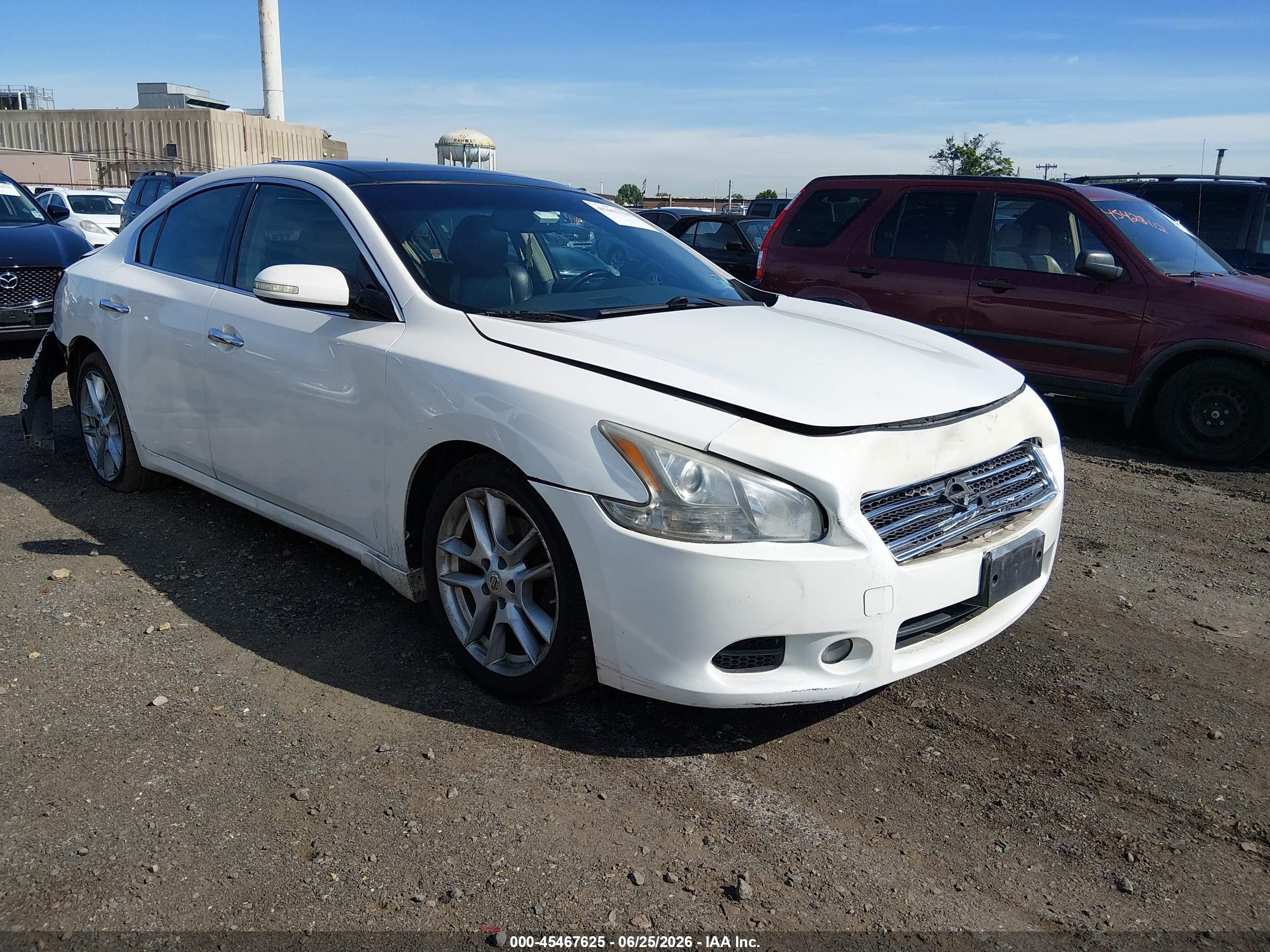 2010 Nissan Maxima SV, VIN 1N4AA5AP8AC827955 — All over