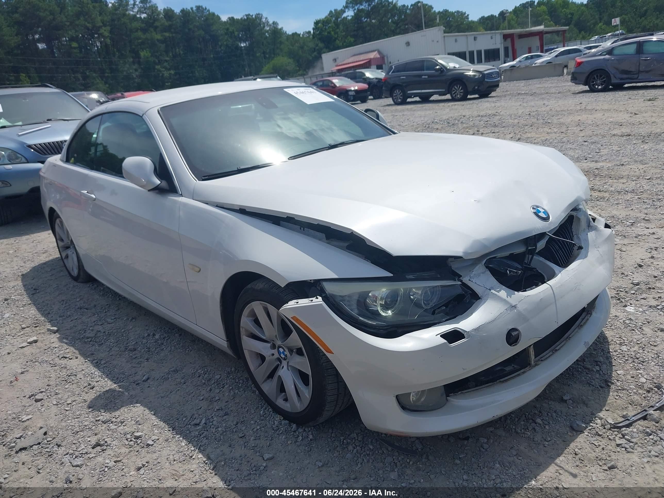 2012 BMW 3 Series 328i, VIN WBADW3C51CE822853 — Front end