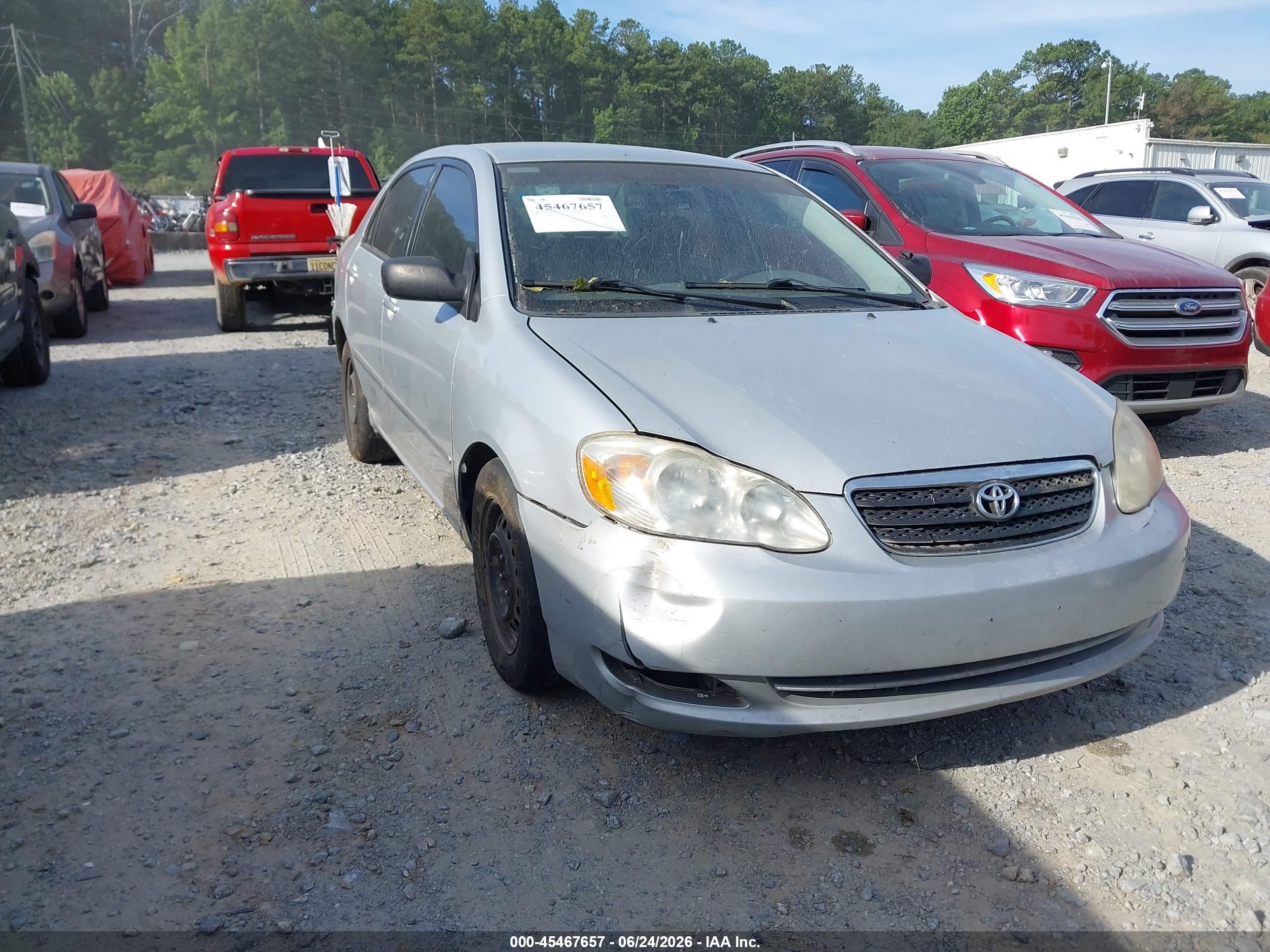 2008 Toyota Corolla LE, VIN 2T1BR30E08C913256 — Normal wear