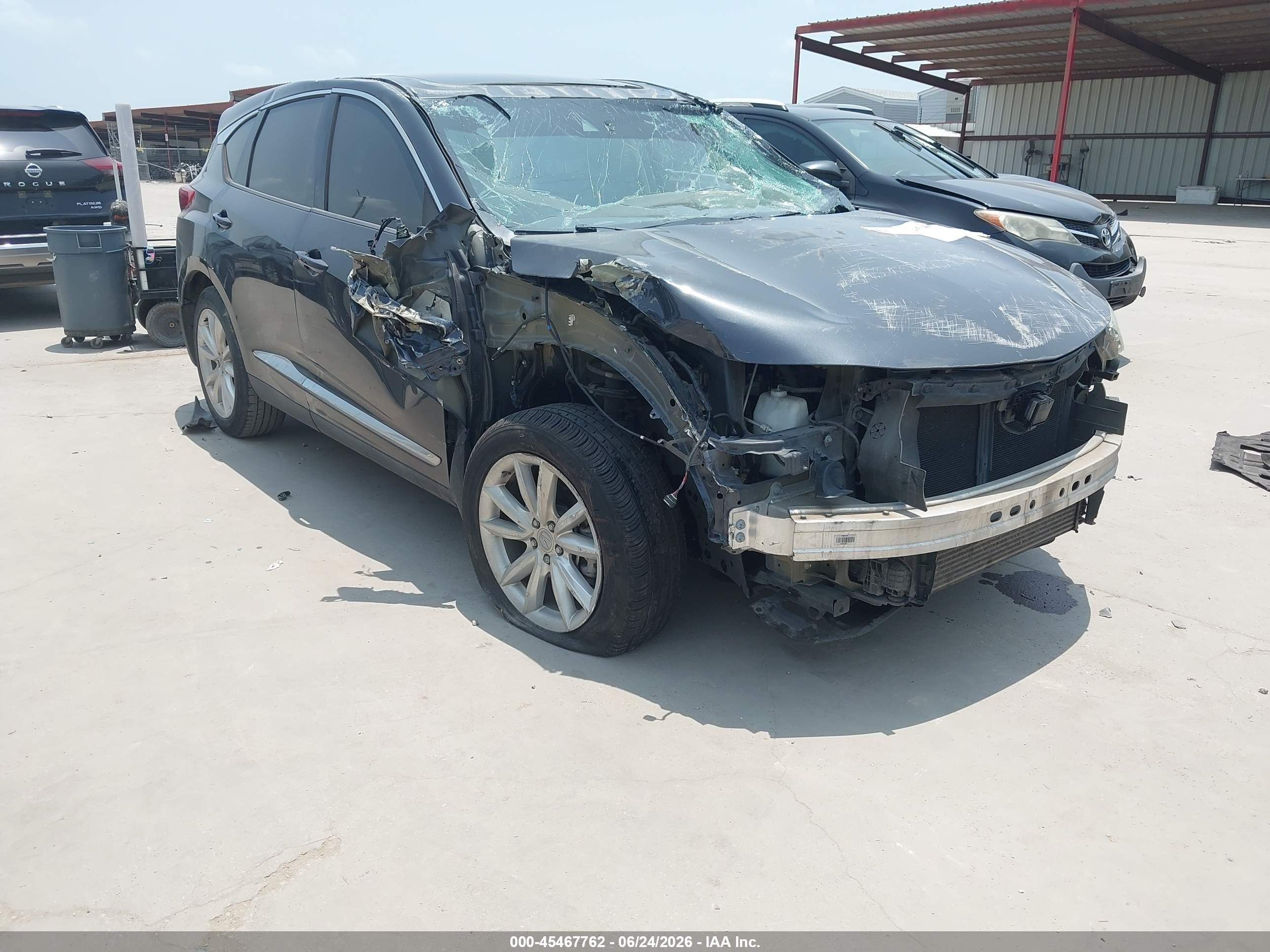 2019 Acura RDX, VIN 5J8TC1H34KL025012 — Rollover