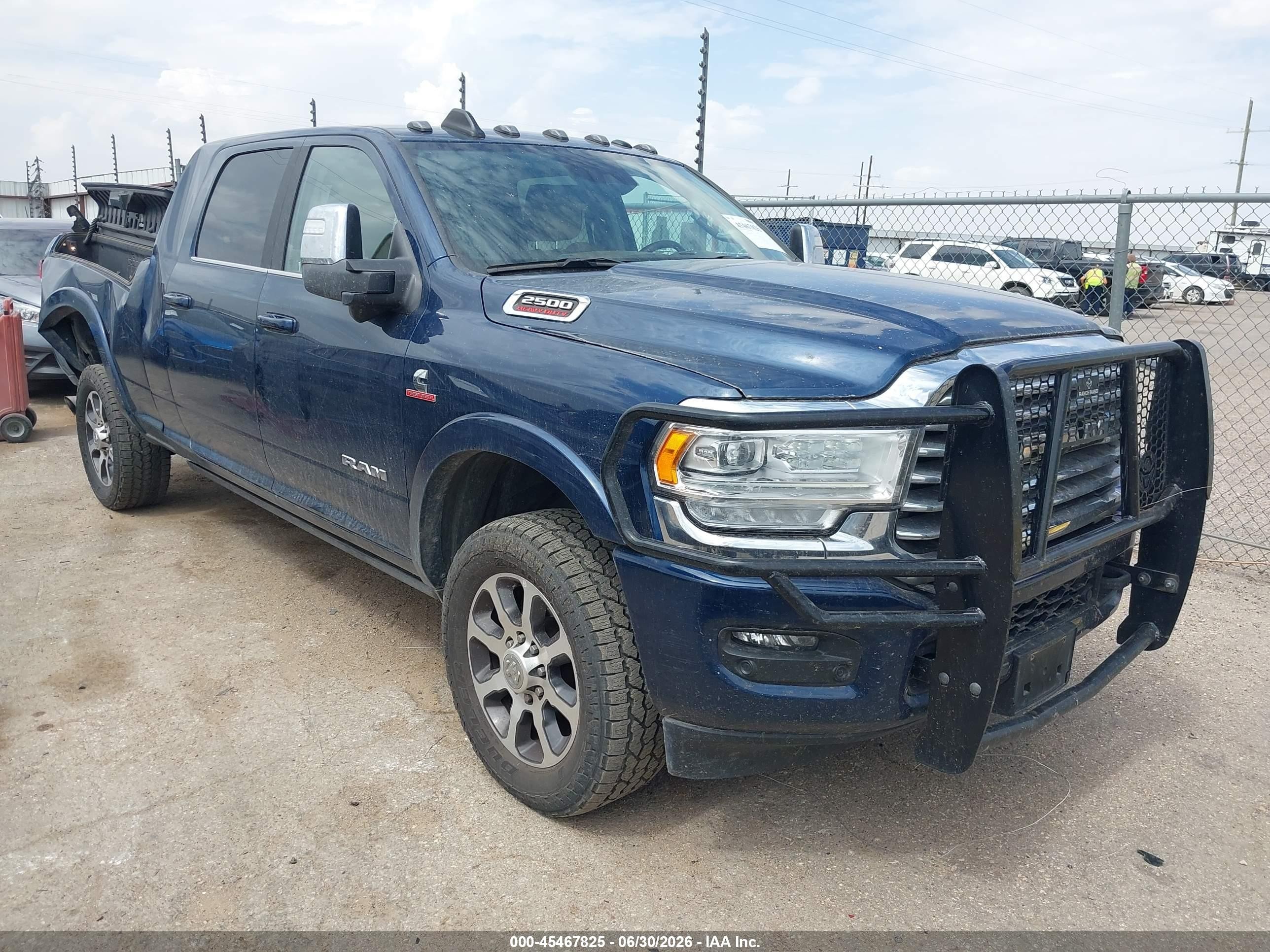 2023 Ram 2500 Longhorn, VIN 3C6UR5PL2PG513896 — Зад
