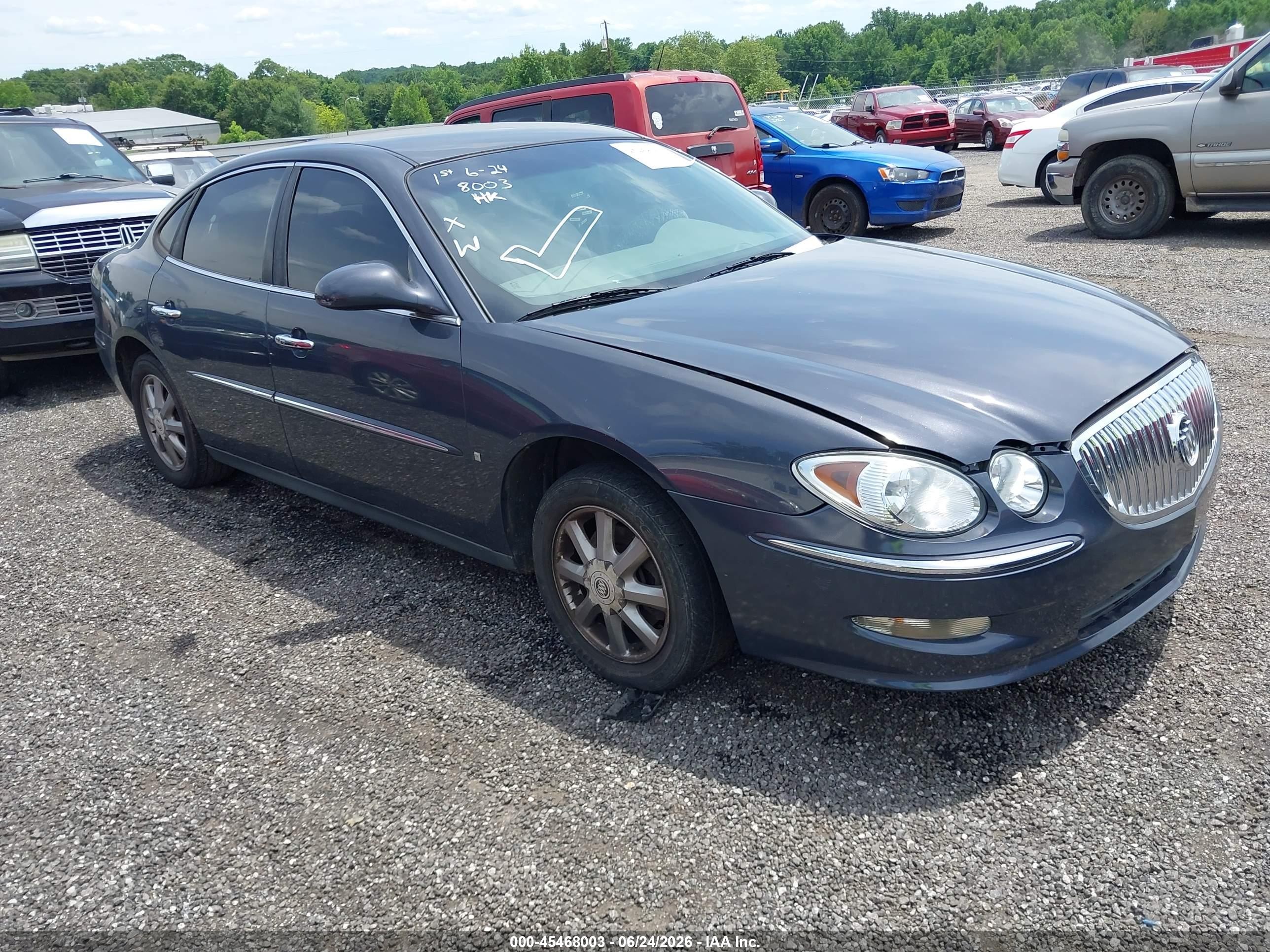 2009 Buick LaCrosse CX, VIN 2G4WC582691202309 — Обычный износ