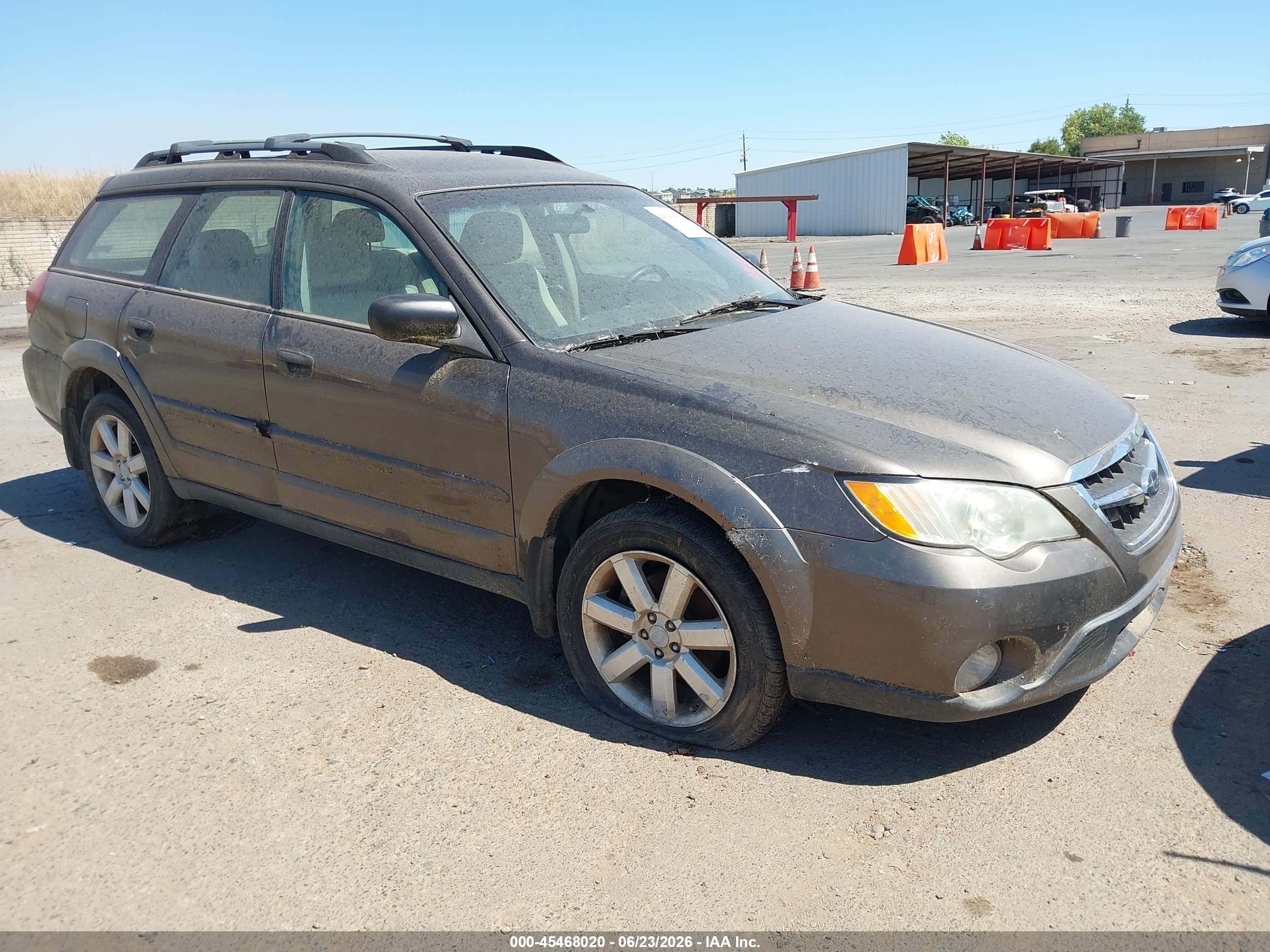 2008 Subaru Outback i, VIN 4S4BP61C687300981 — Normal wear