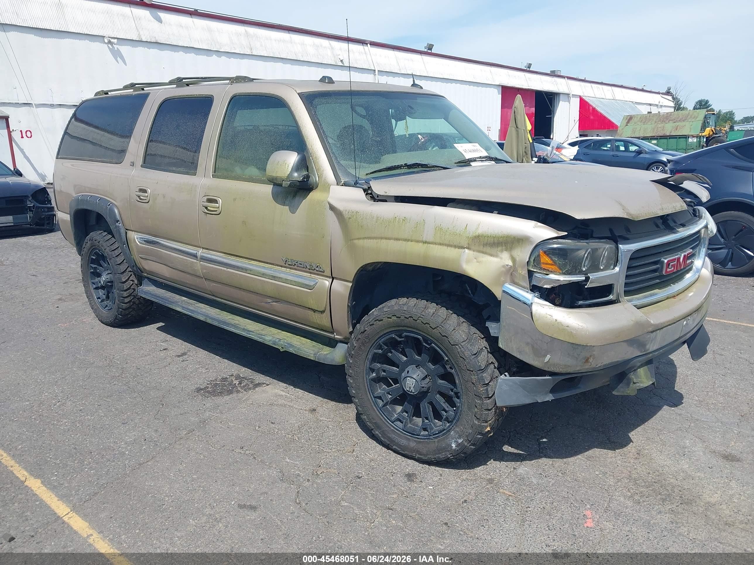 2005 GMC Yukon XL SLT, VIN 1GKFK16Z15J116037 — Front end