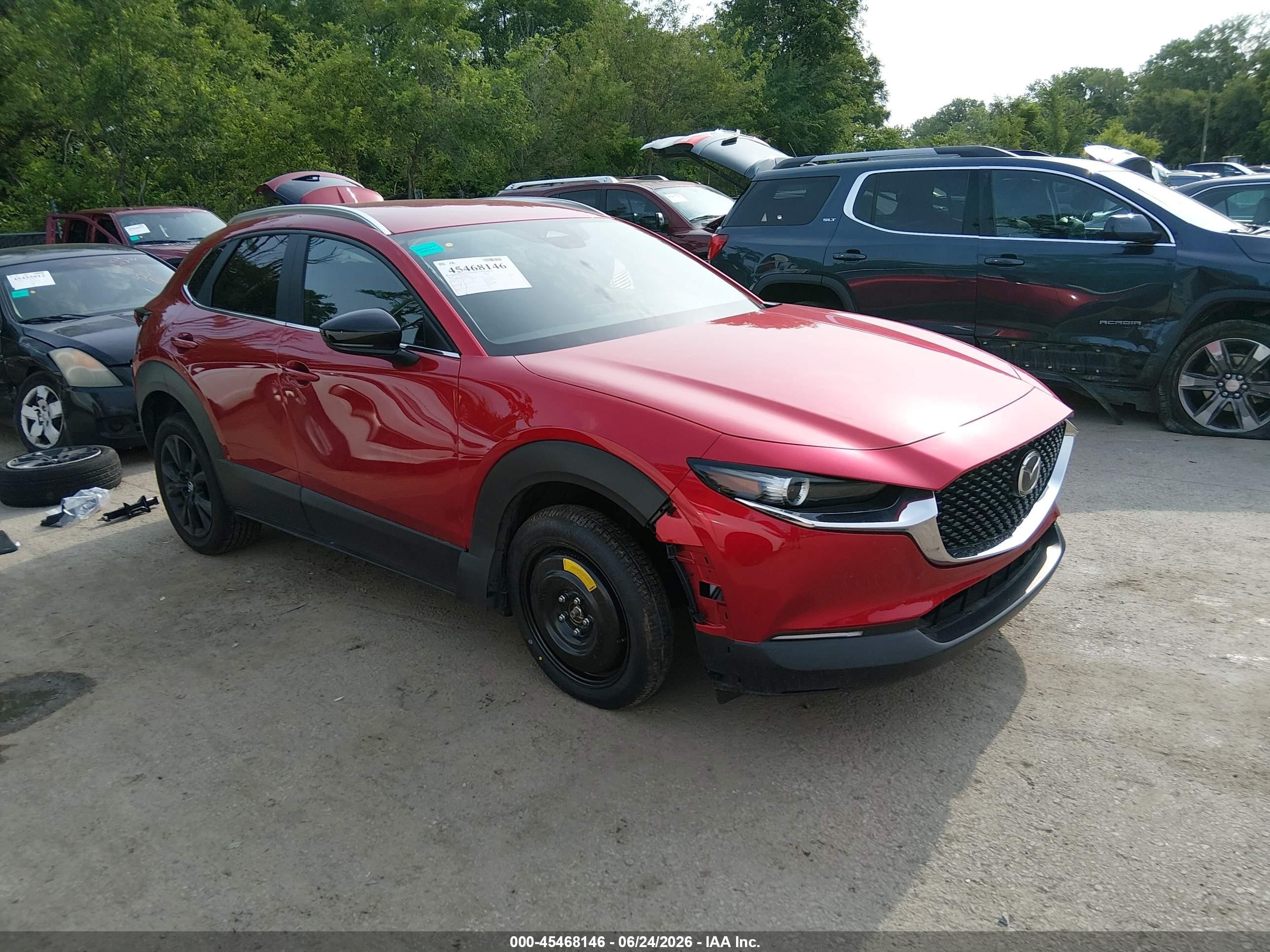 2025 Mazda CX-30 S Select Sport, VIN 3MVDMBBM0SM775818 — Front end