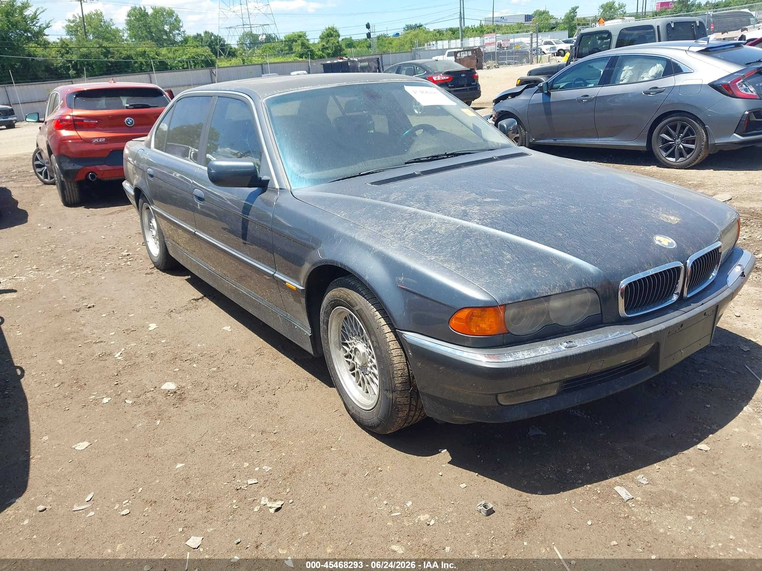 2000 BMW 7 Series 740iL, VIN WBAGH8347YDP09692 — Обычный износ