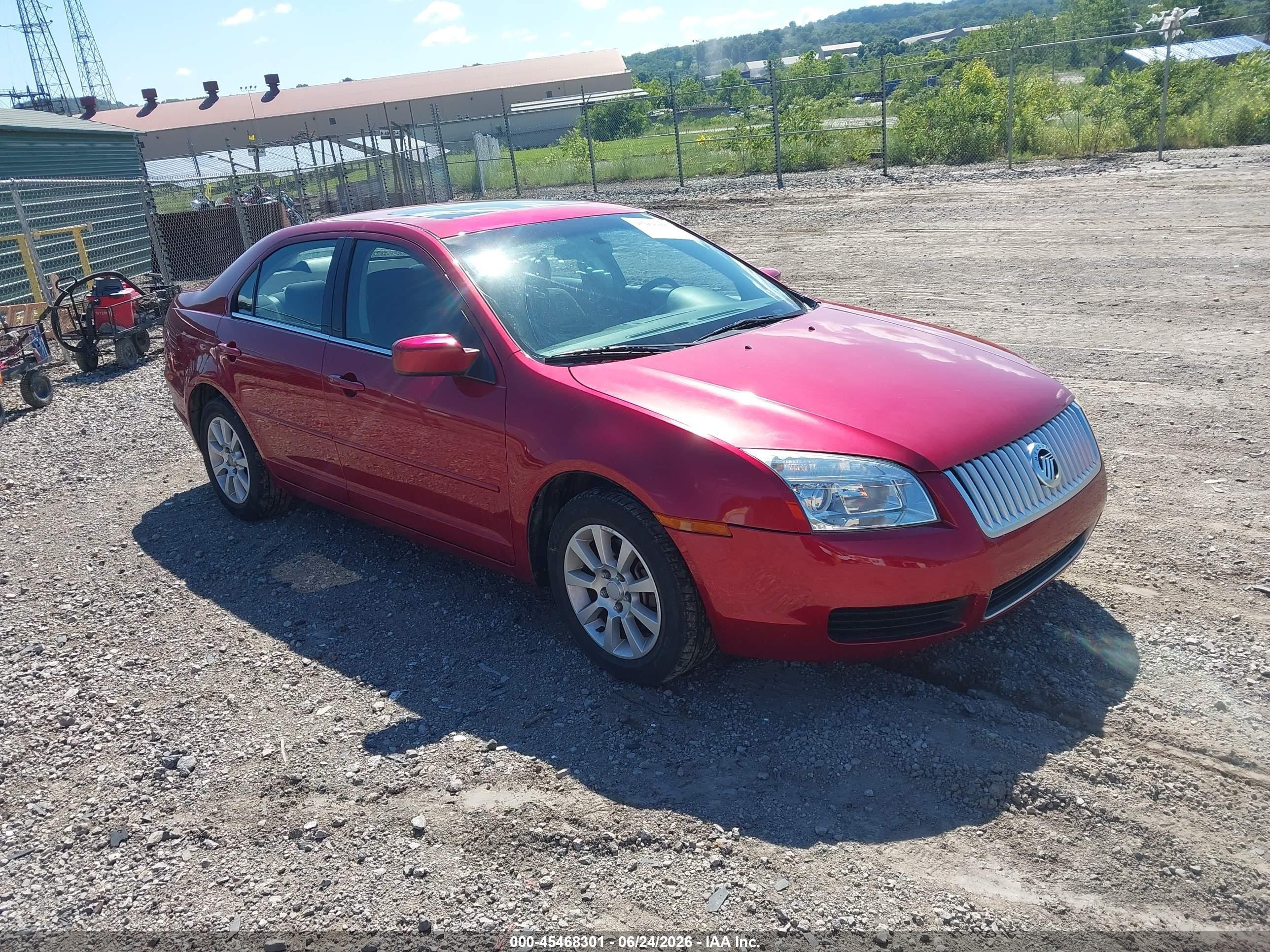 2006 Mercury Milan, VIN 3MEFM07136R605053 — Front end