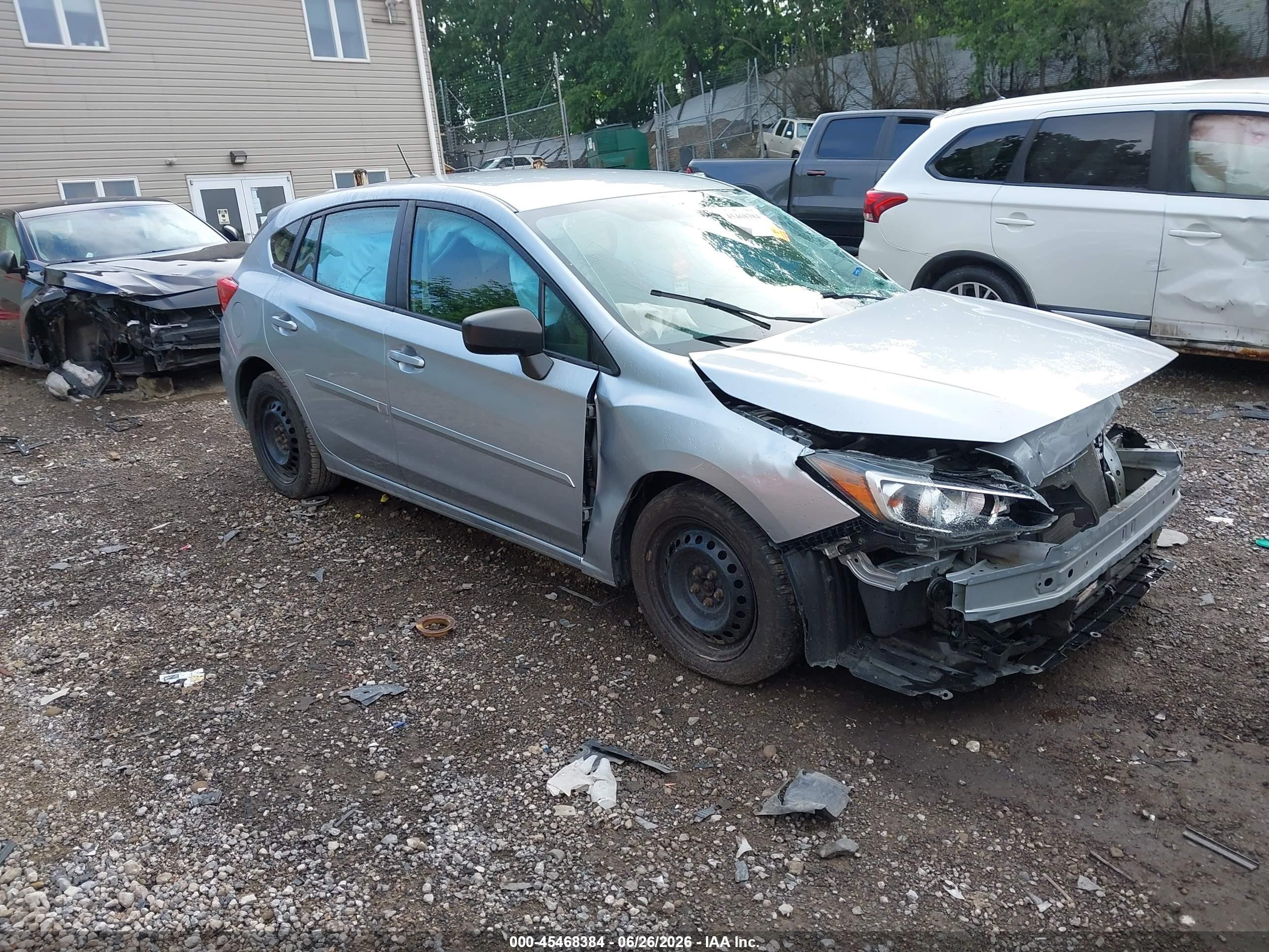 2019 Subaru Impreza, VIN 4S3GTAA67K3713509 — Front end