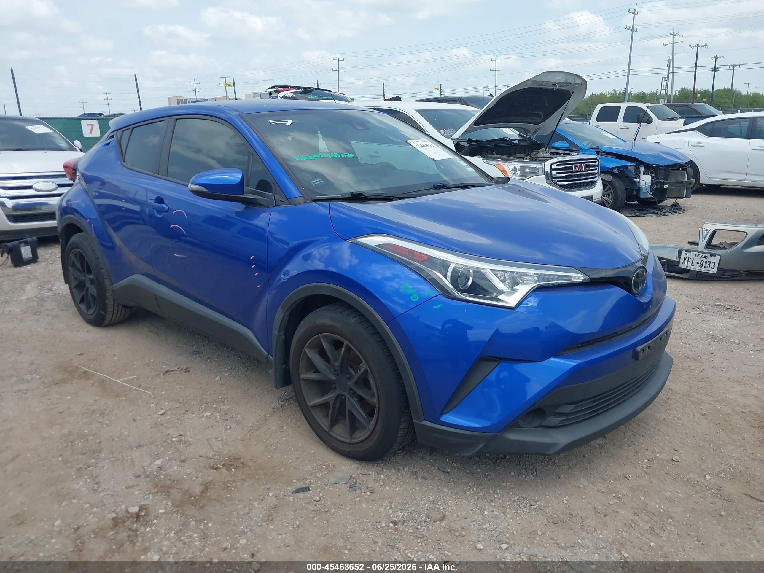 2019 Toyota C-HR XLE, VIN NMTKHMBX0KR098691 — Undercarriage