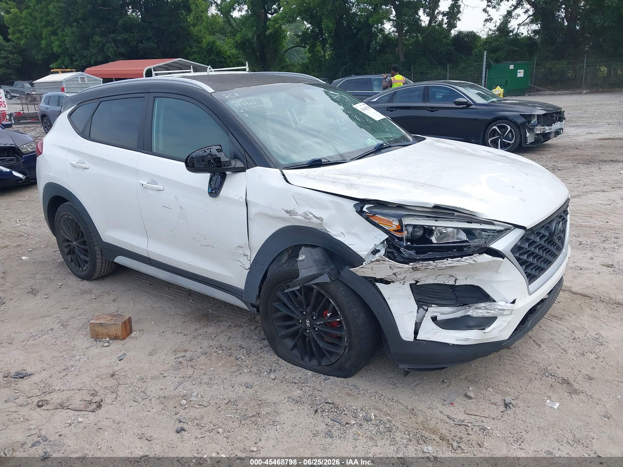 2020 Hyundai Tucson Ultimate, VIN KM8J3CAL7LU086941 — Front end