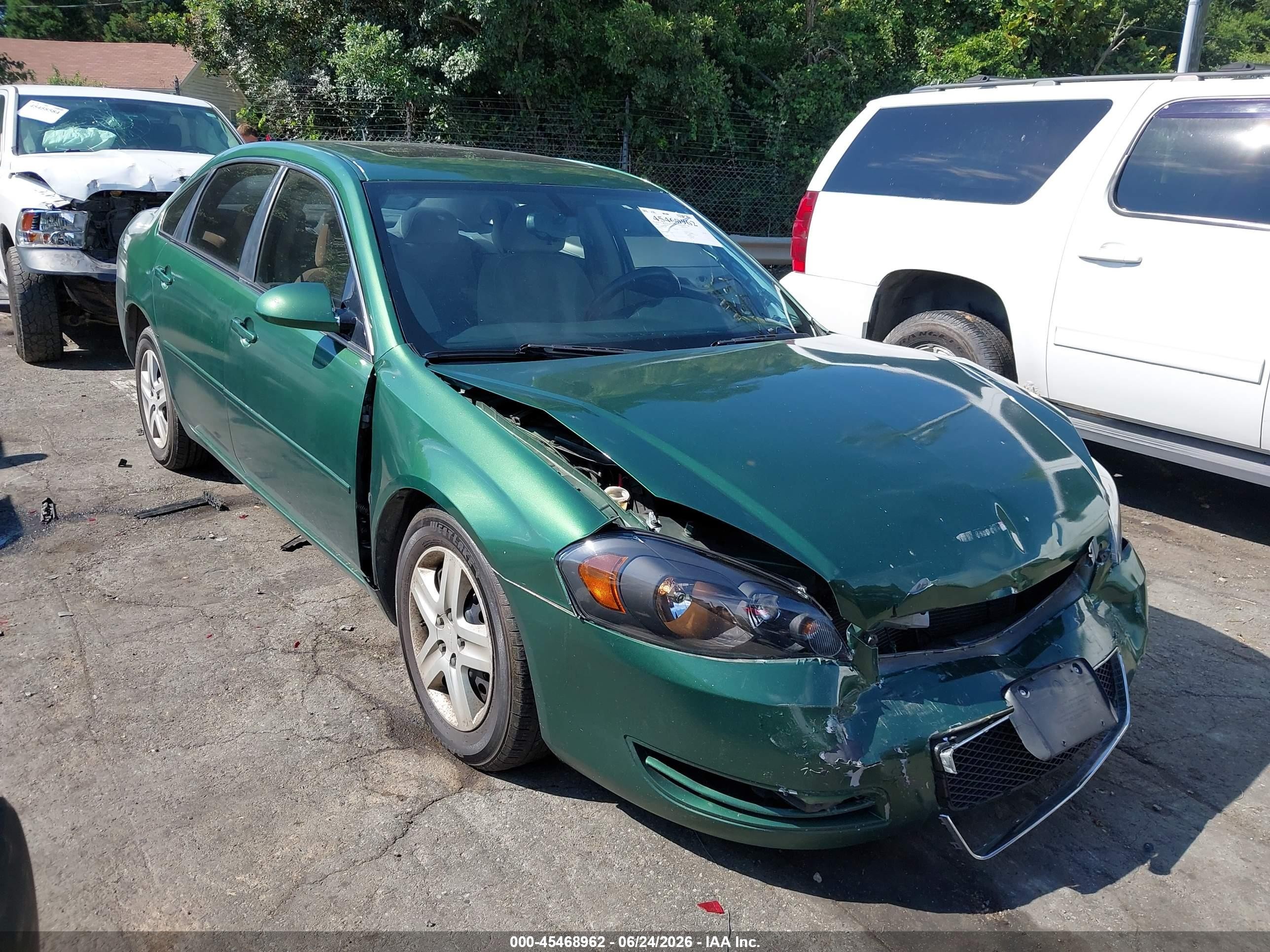 2006 Chevrolet Impala LT 3.5L, VIN 2G1WT58K969415183 — Front end