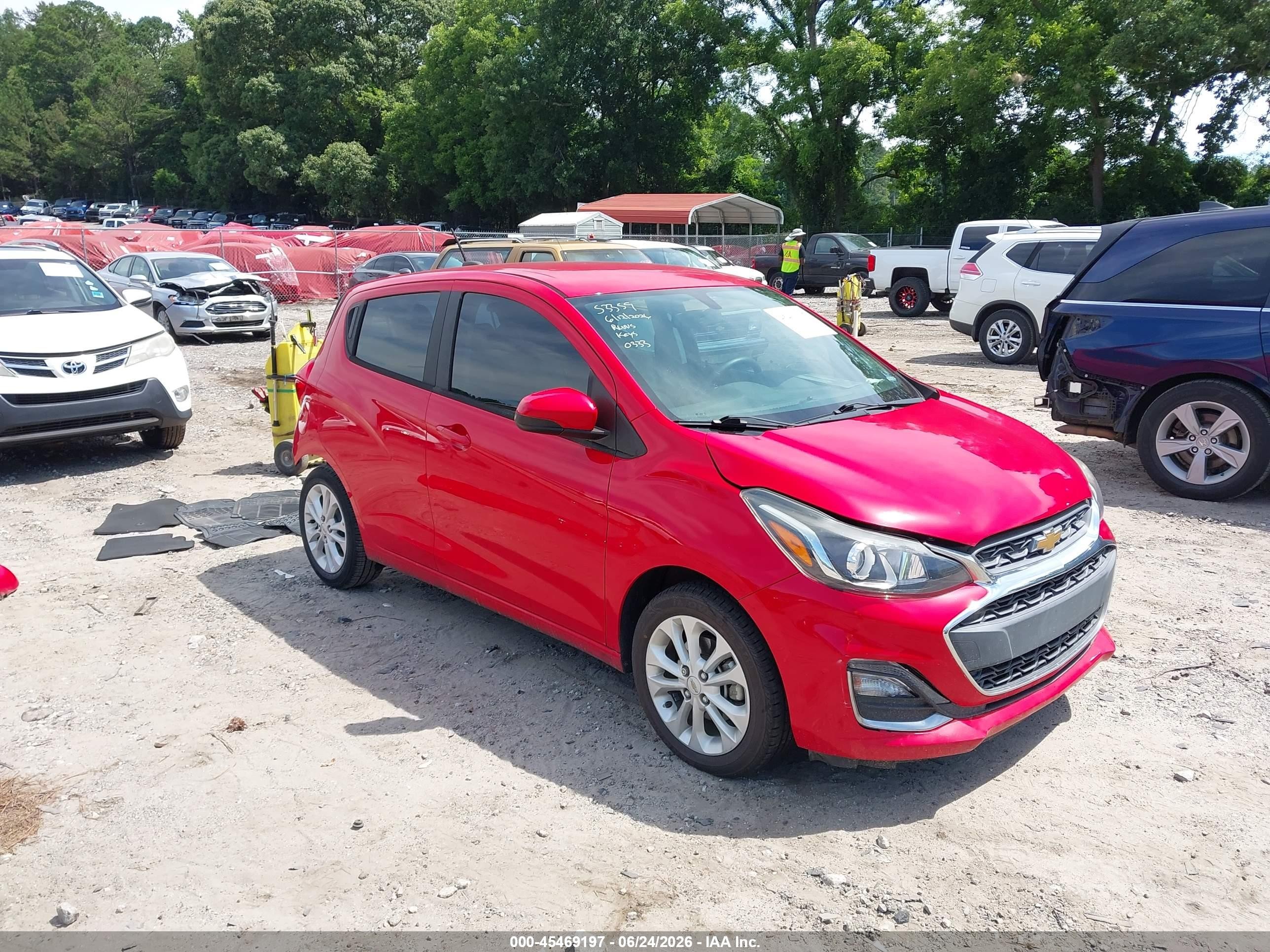 2020 Chevrolet Spark LT, VIN KL8CD6SA4LC460333 — Rear end