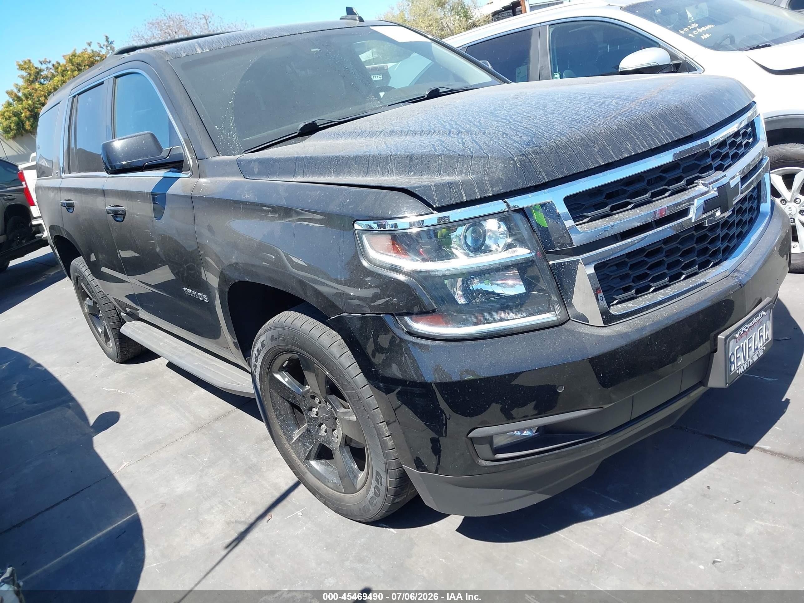 2017 Chevrolet Tahoe LT, VIN 1GNSCBKC9HR312853 — Fresh water flood