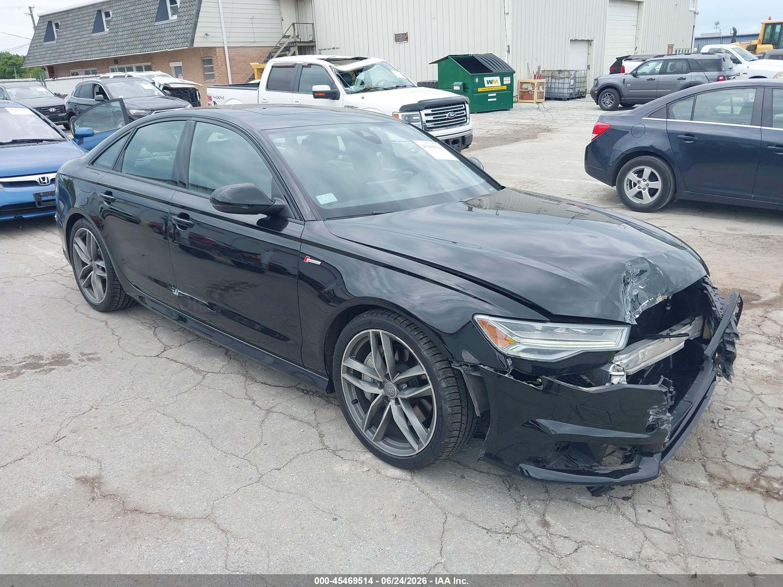 2016 Audi A6 Prestige, VIN WAUHGAFCXGN124034 — Front end