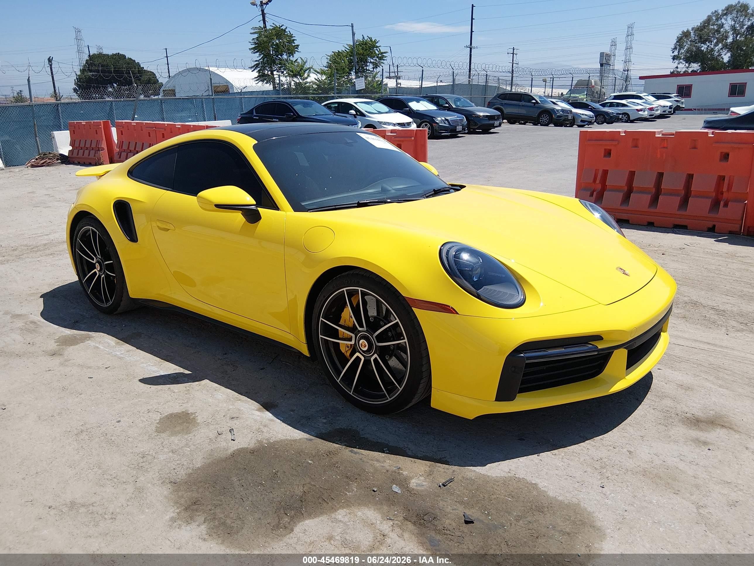 2022 Porsche 911 Turbo S, VIN WP0AD2A91NS255219 — Normal wear