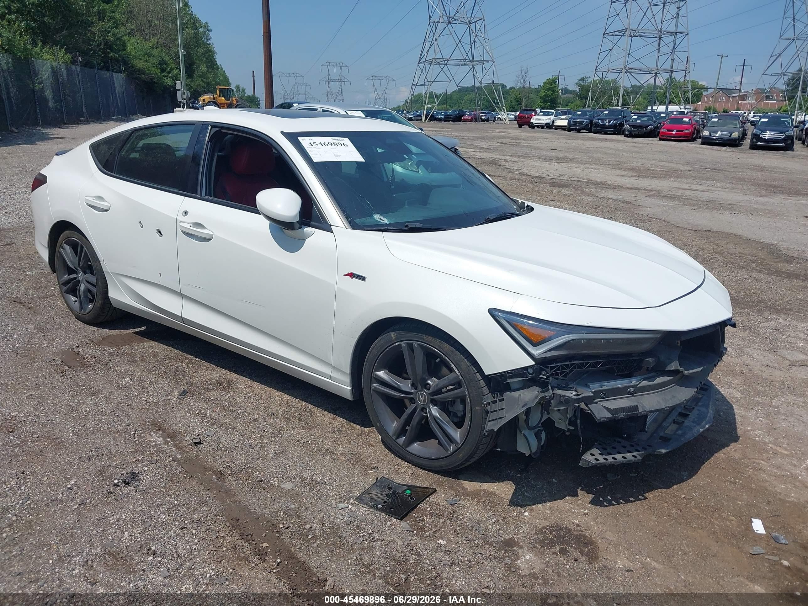 2023 Acura Integra w/A-Spec Package, VIN 19UDE4H38PA003923 — Front end