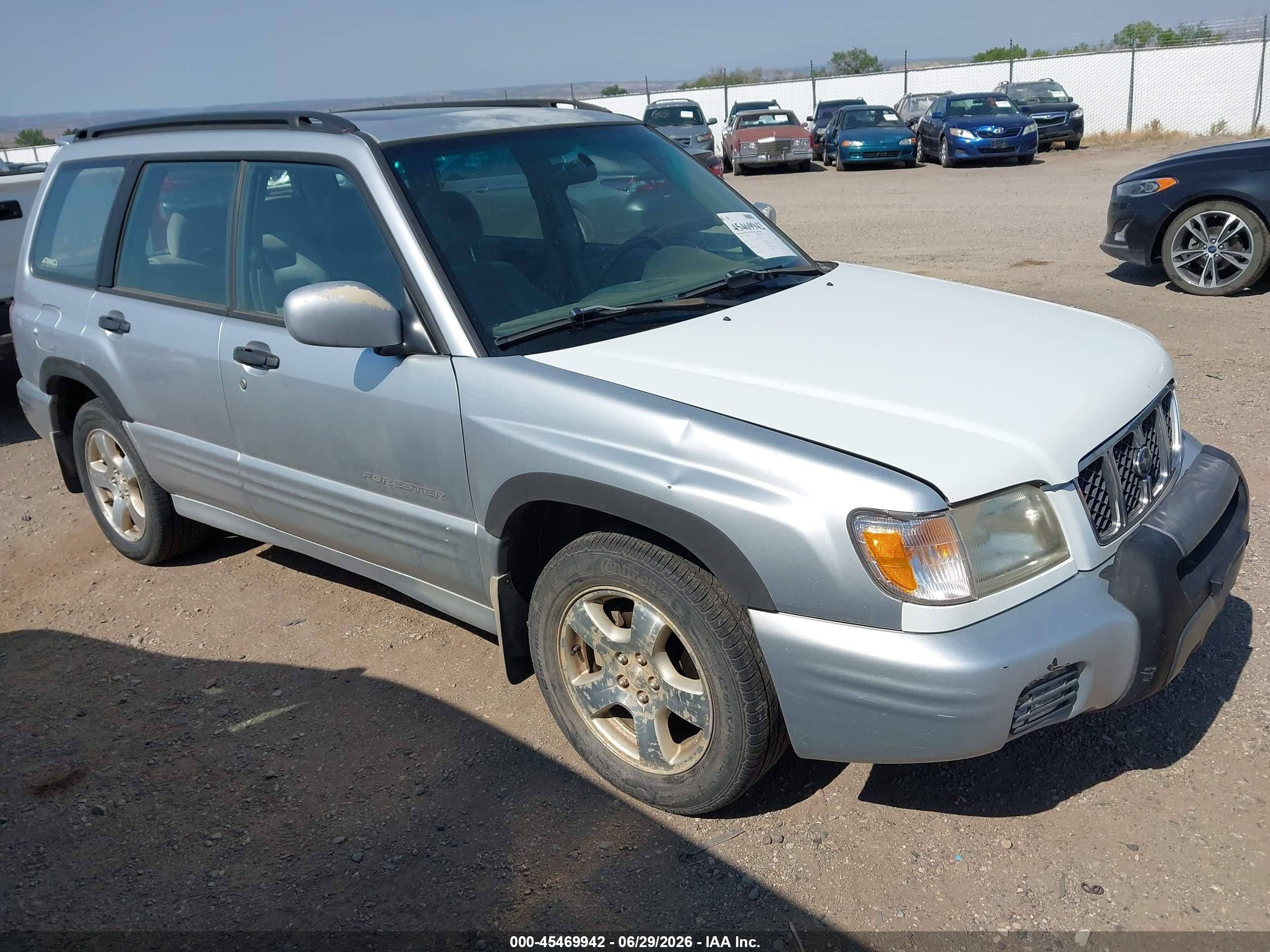 2002 Subaru Forester S, VIN JF1SF65672H735530 — Обычный износ
