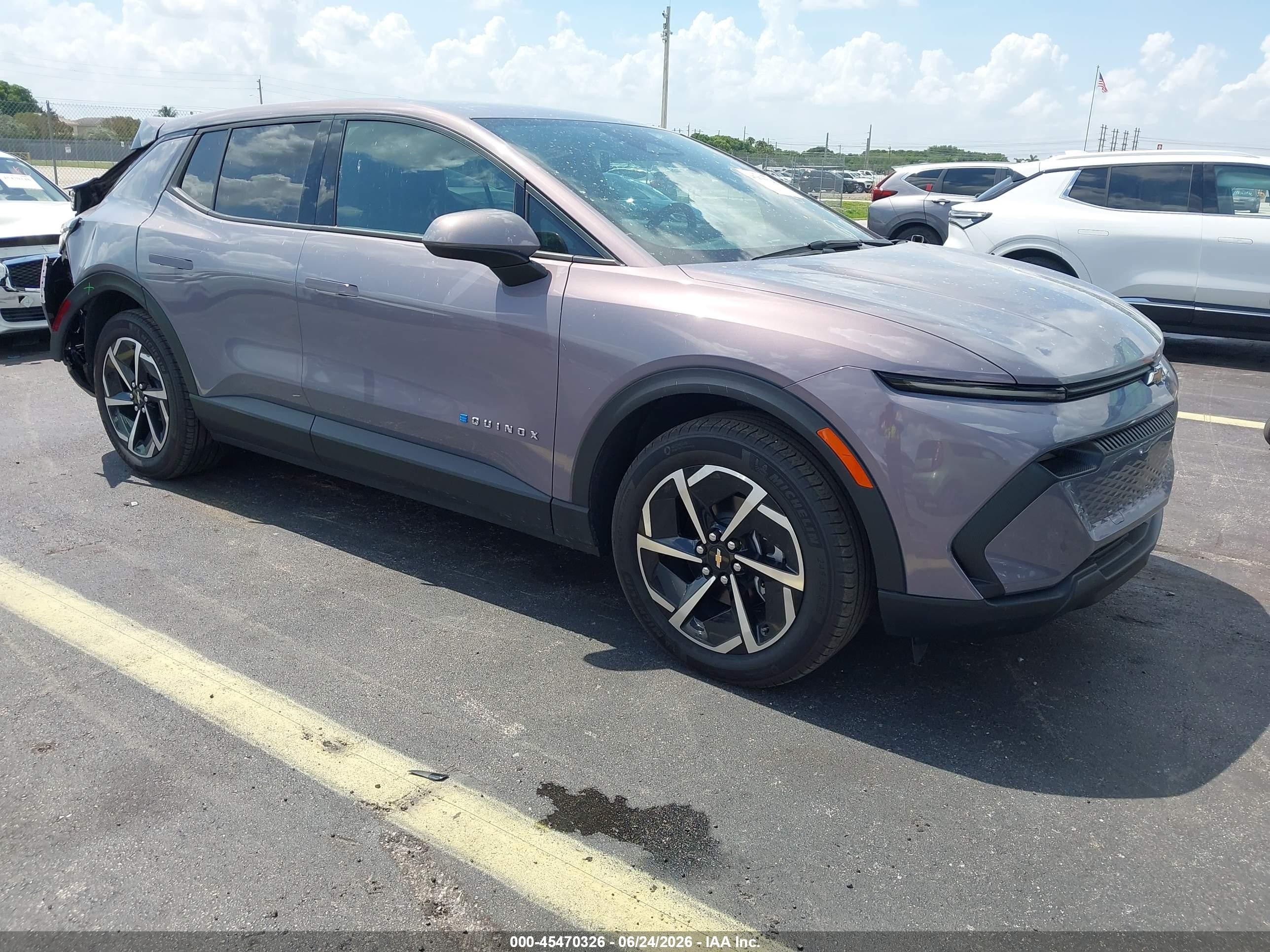 2025 Chevrolet Equinox EV LT, VIN 3GN7DLRP4SS125090 — Rear end