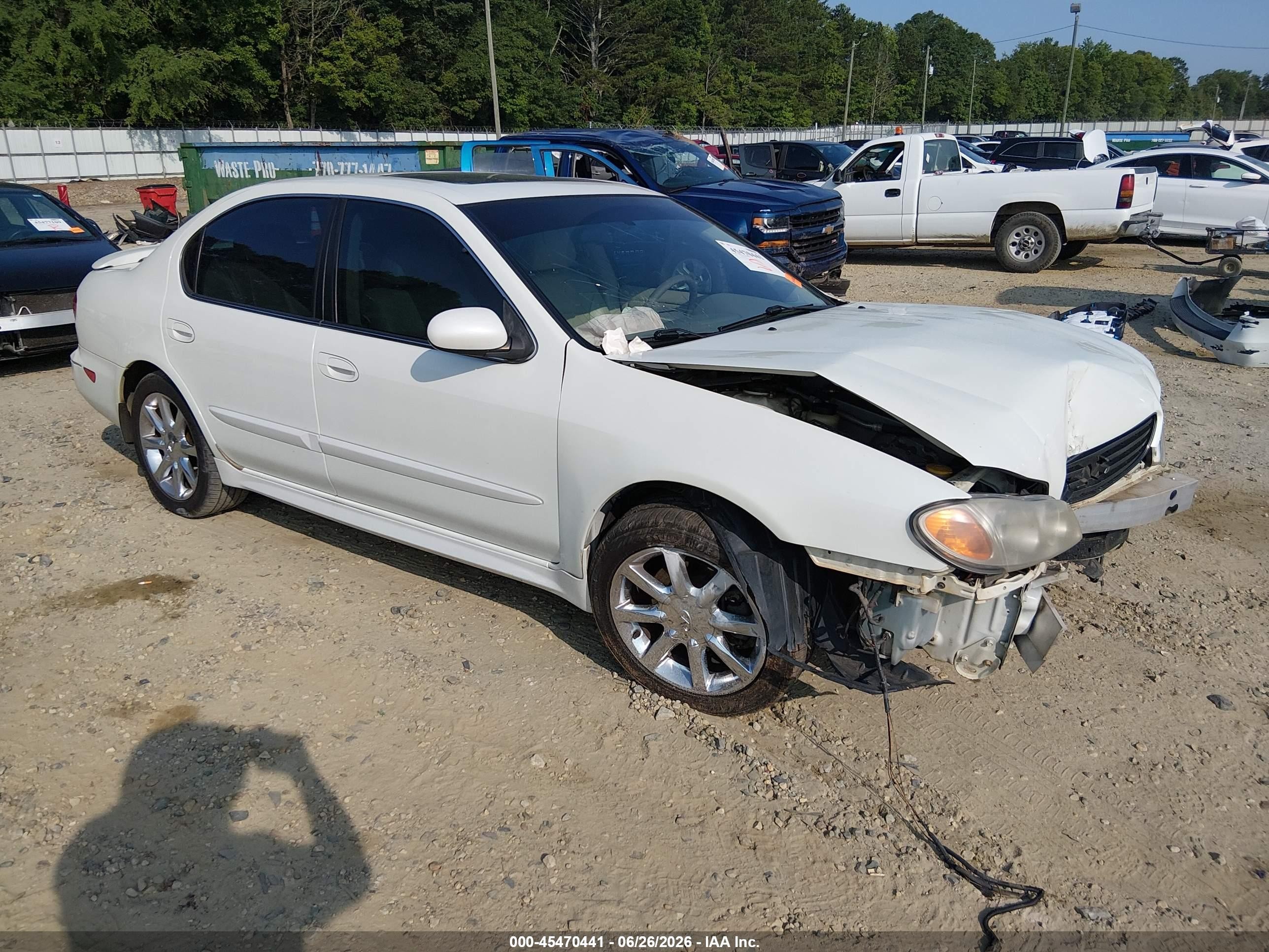 2002 Infiniti I35 Luxury, VIN JNKDA31A02T006856 — Front end
