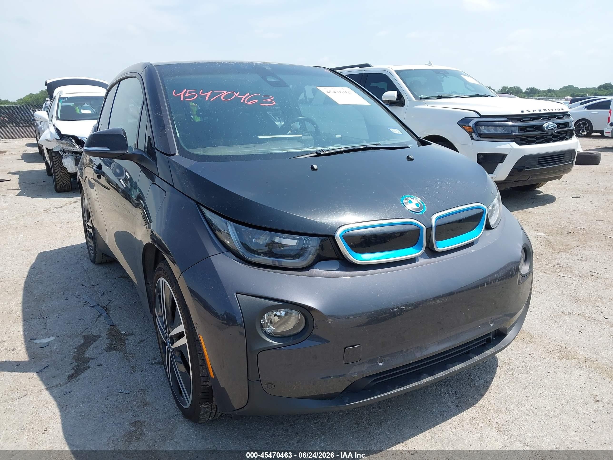 2015 BMW i3, VIN WBY1Z4C58FV503410 — Rear end