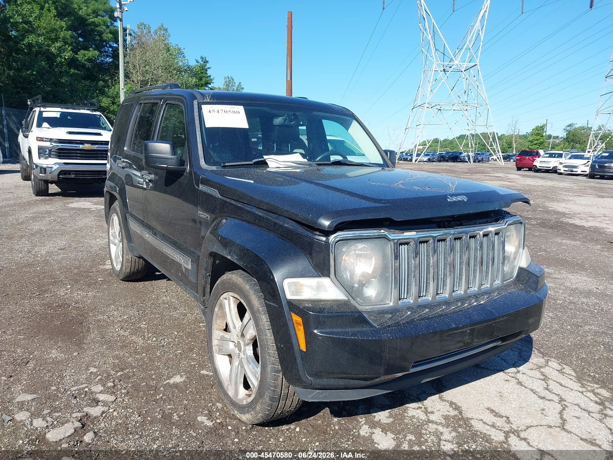 2012 Jeep Liberty Limited Jet, VIN 1C4PJMFK2CW159017 — Обычный износ