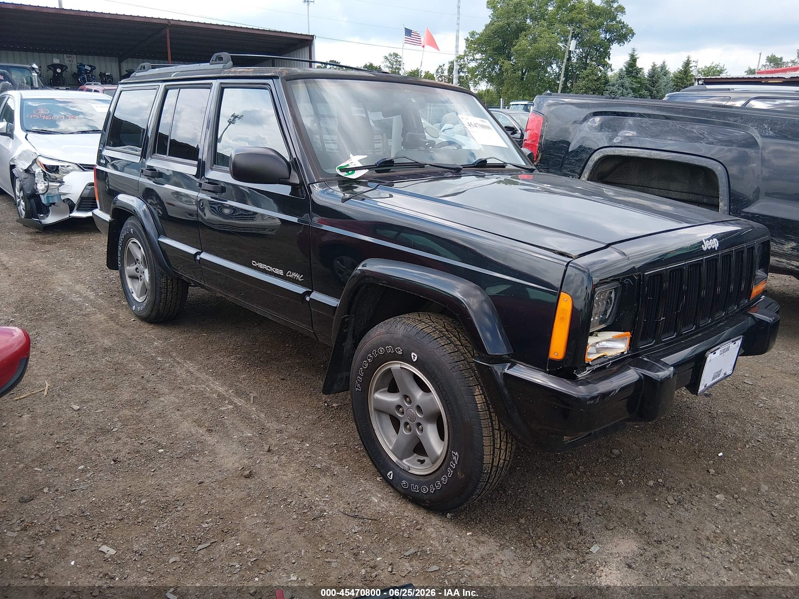 1999 Jeep Cherokee Sport, VIN 1J4FF68S5XL627071 — Обычный износ