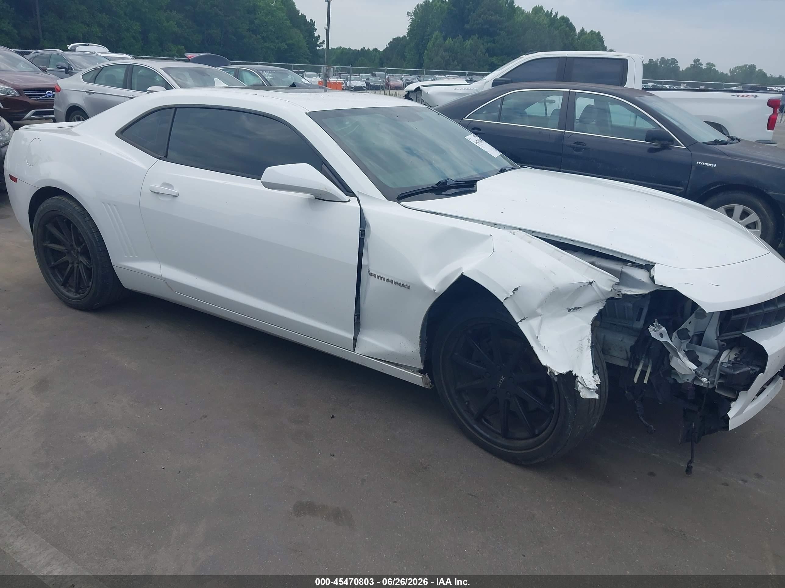 2012 Chevrolet Camaro 2LT, VIN 2G1FC1E36C9160591 — Front end