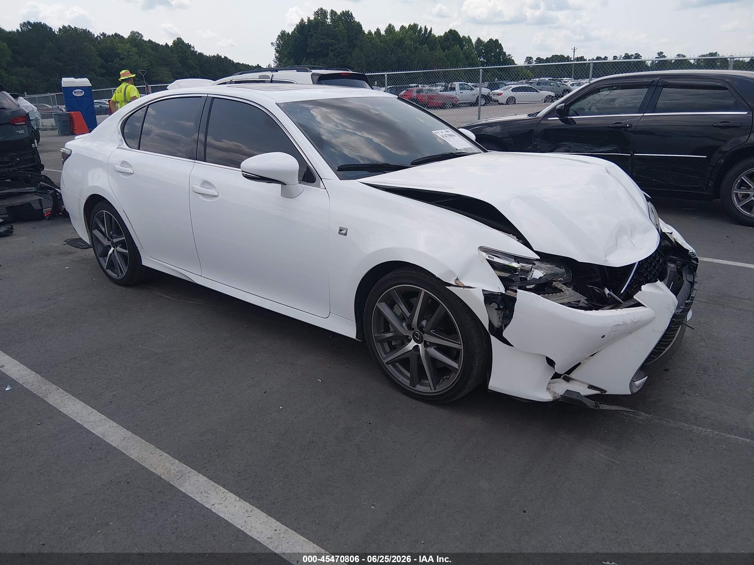 2017 Lexus GS 350 F Sport, VIN JTHBZ1BL8HA007987 — Front end