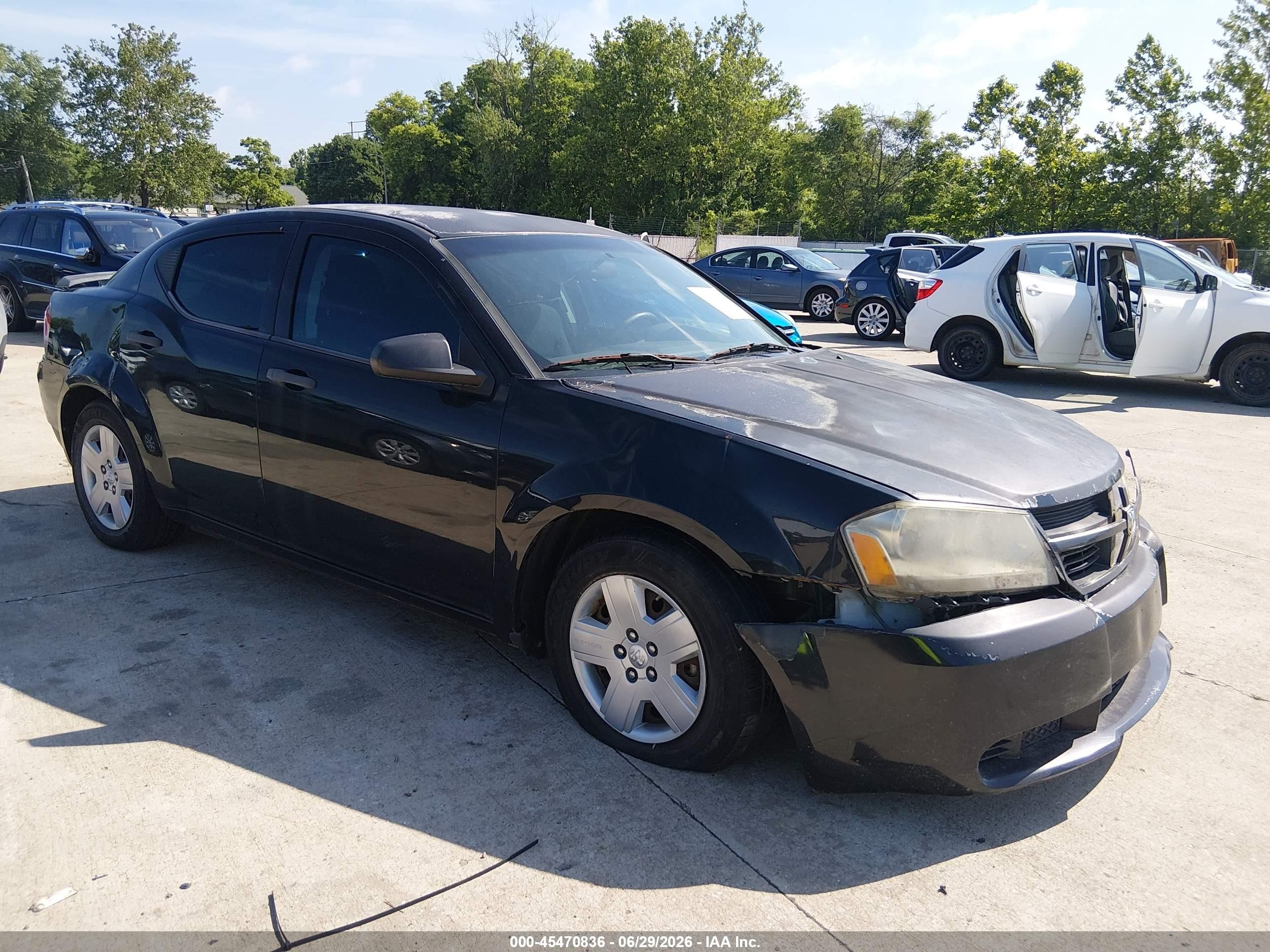 2010 Dodge Avenger SXT, VIN 1B3CC4FB7AN198506 — Обычный износ