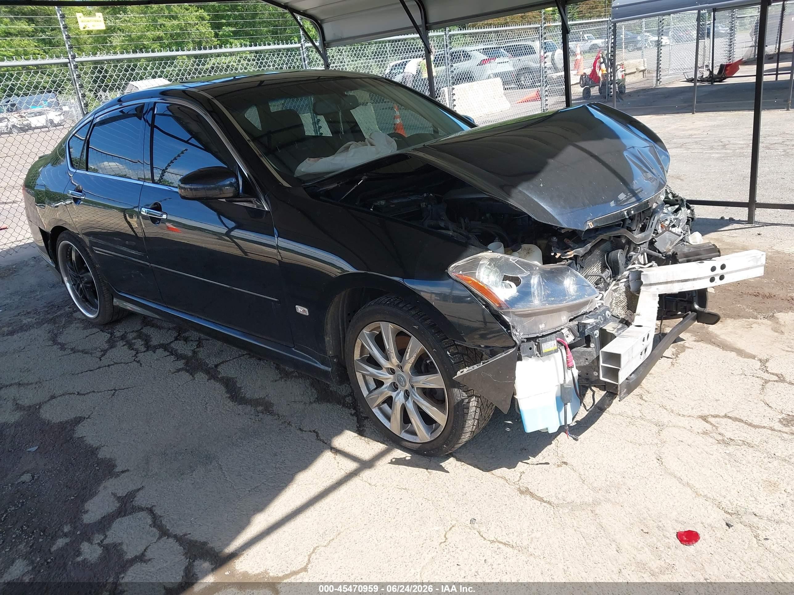 2007 Infiniti M Sport, VIN JNKBY01E87M403222 — Front end