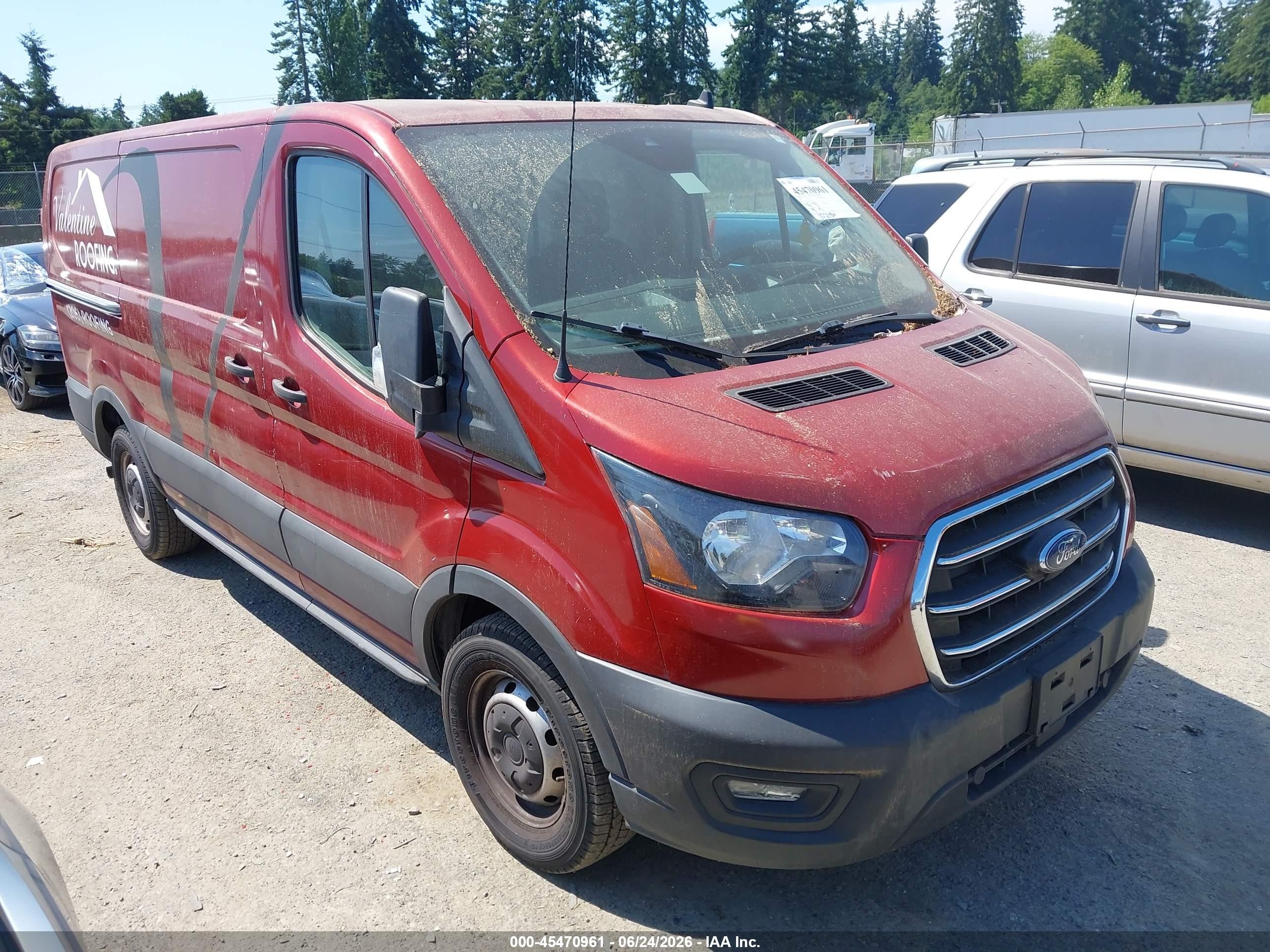 2020 Ford Transit Cargo, VIN 1FTYE1Y80LKA74676 — Normal wear