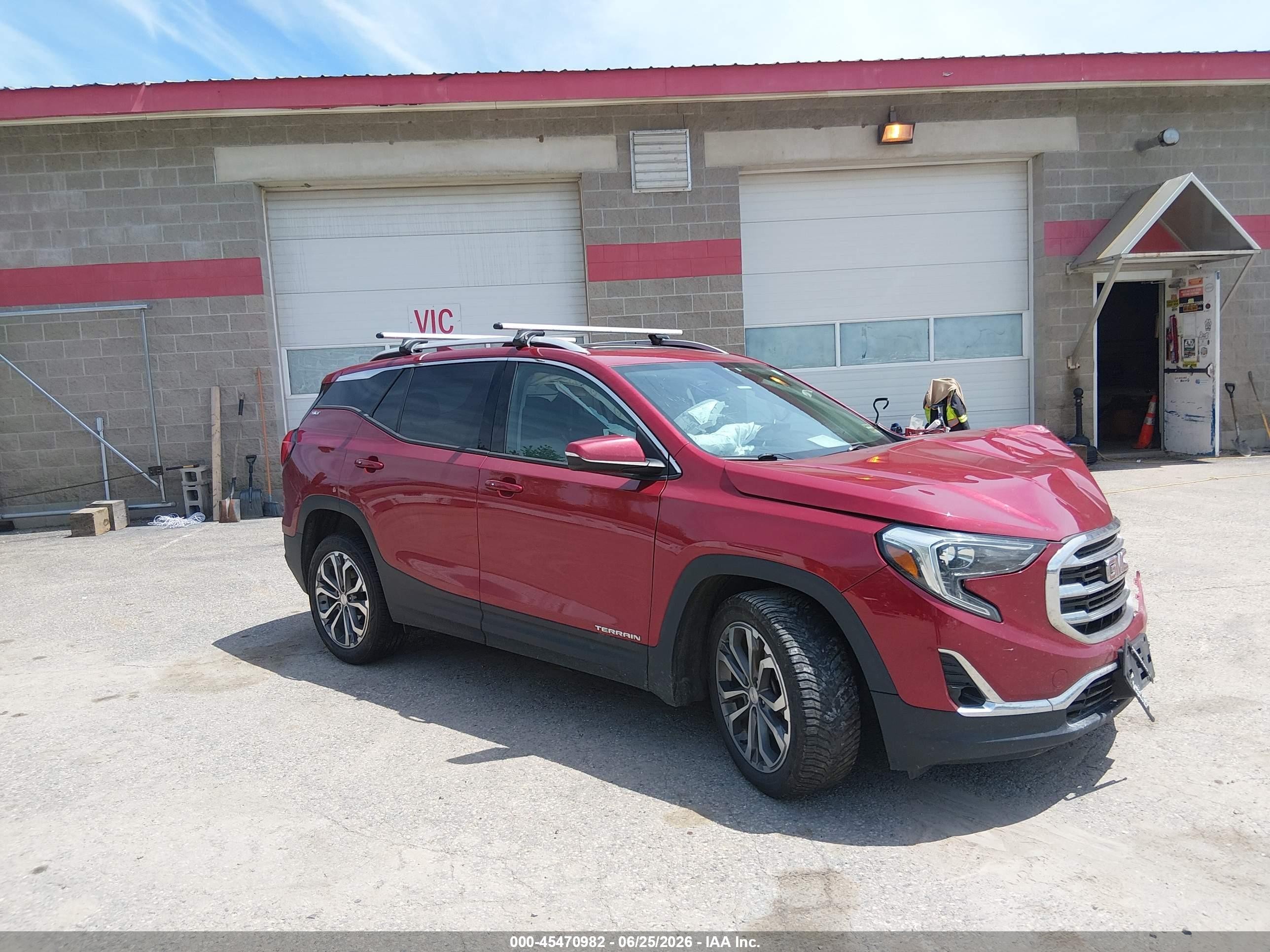 2019 GMC Terrain SLT, VIN 3GKALVEX3KL130928 — Перед
