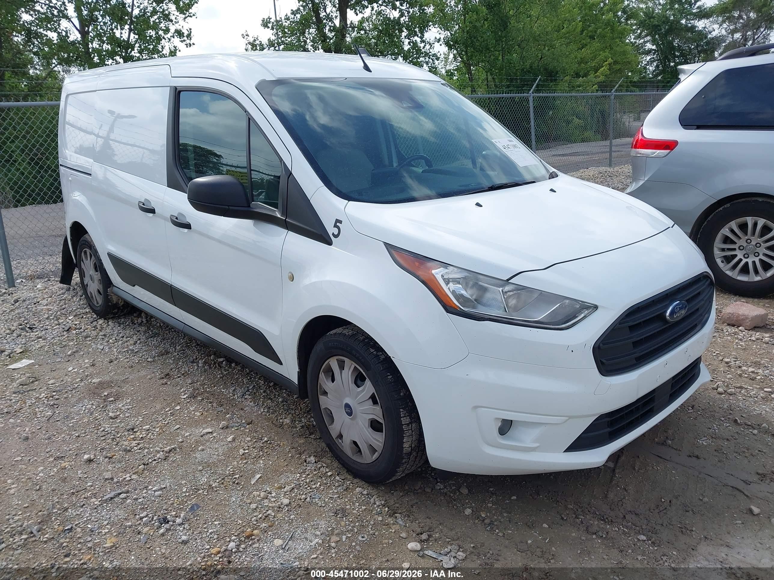 2019 Ford Transit Connect XLT, VIN NM0LS7F22K1426453 — Зад