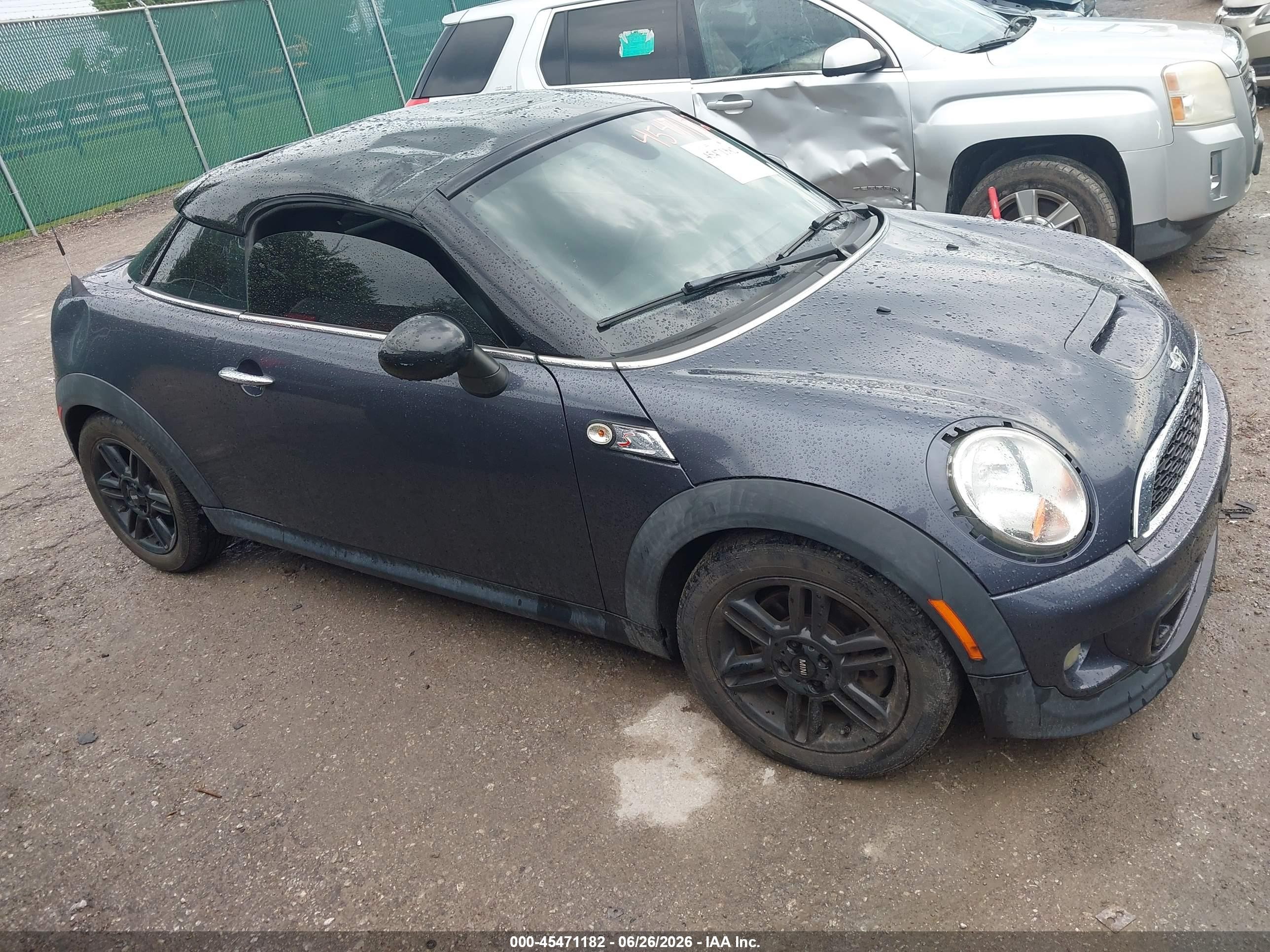 2014 MINI Coupe S, VIN WMWSX3C58ET772729 — Rear end