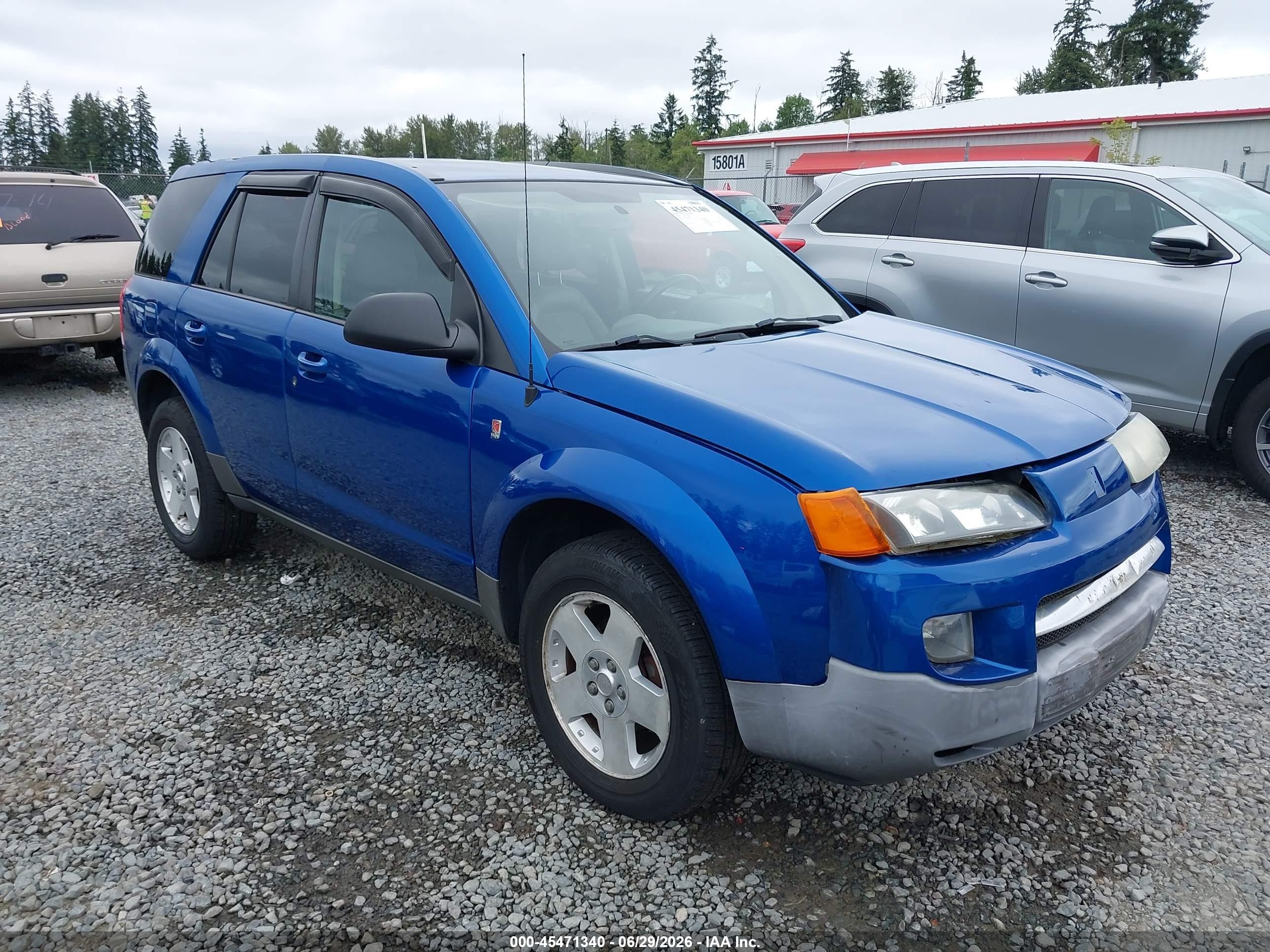 2004 Saturn VUE V6, VIN 5GZCZ63434S869138 — Front end