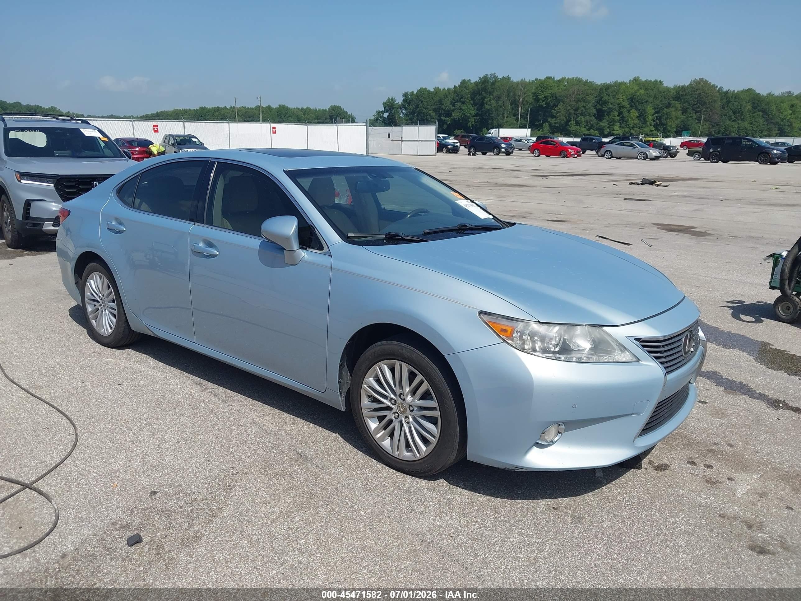 2013 Lexus ES 250, VIN JTHBK1GG6D2000959 — Undercarriage